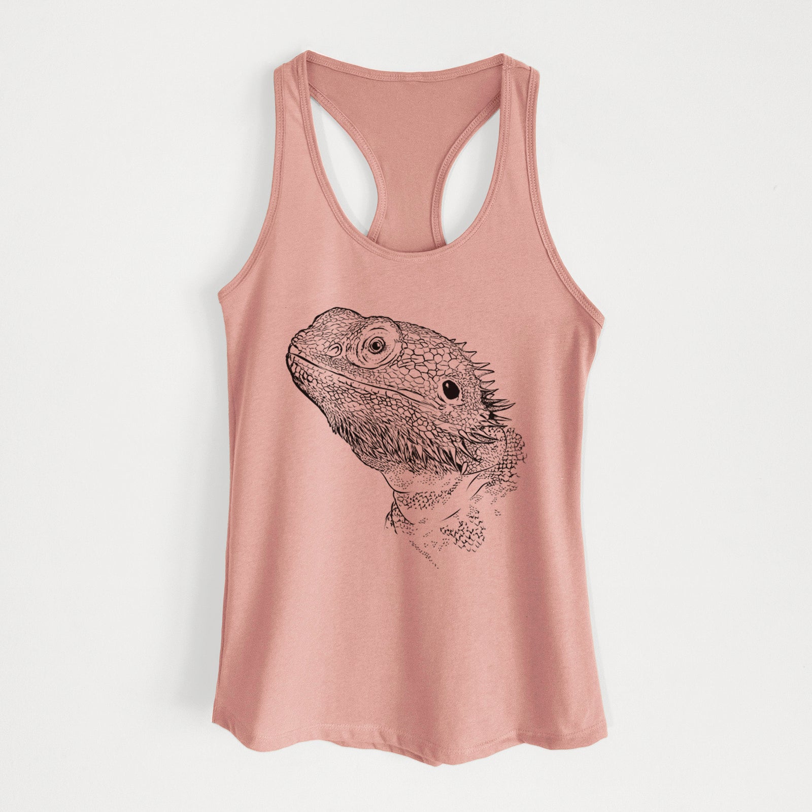 Ash the Bearded Dragon - Women's Racerback Tanktop