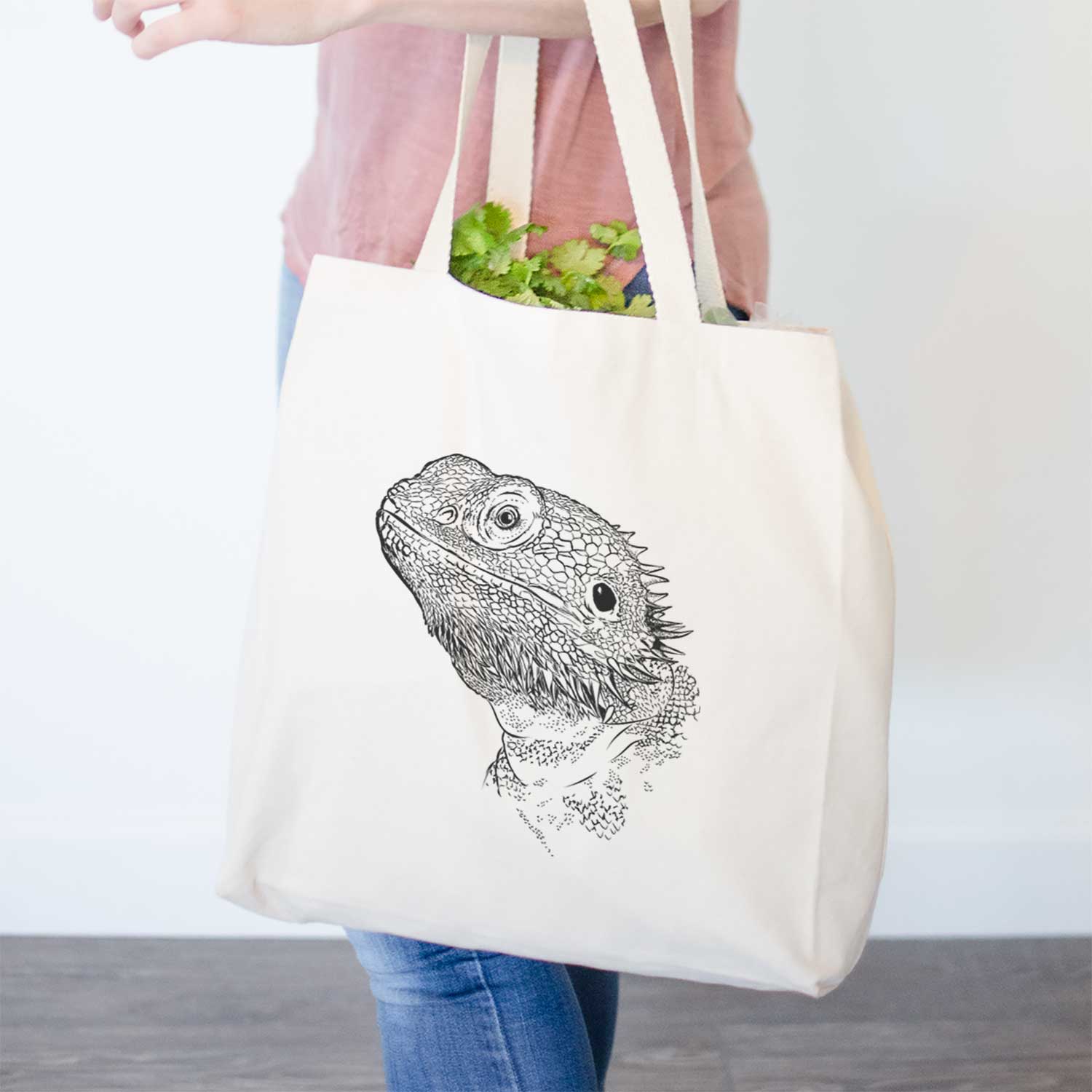 Ash the Bearded Dragon - Tote Bag