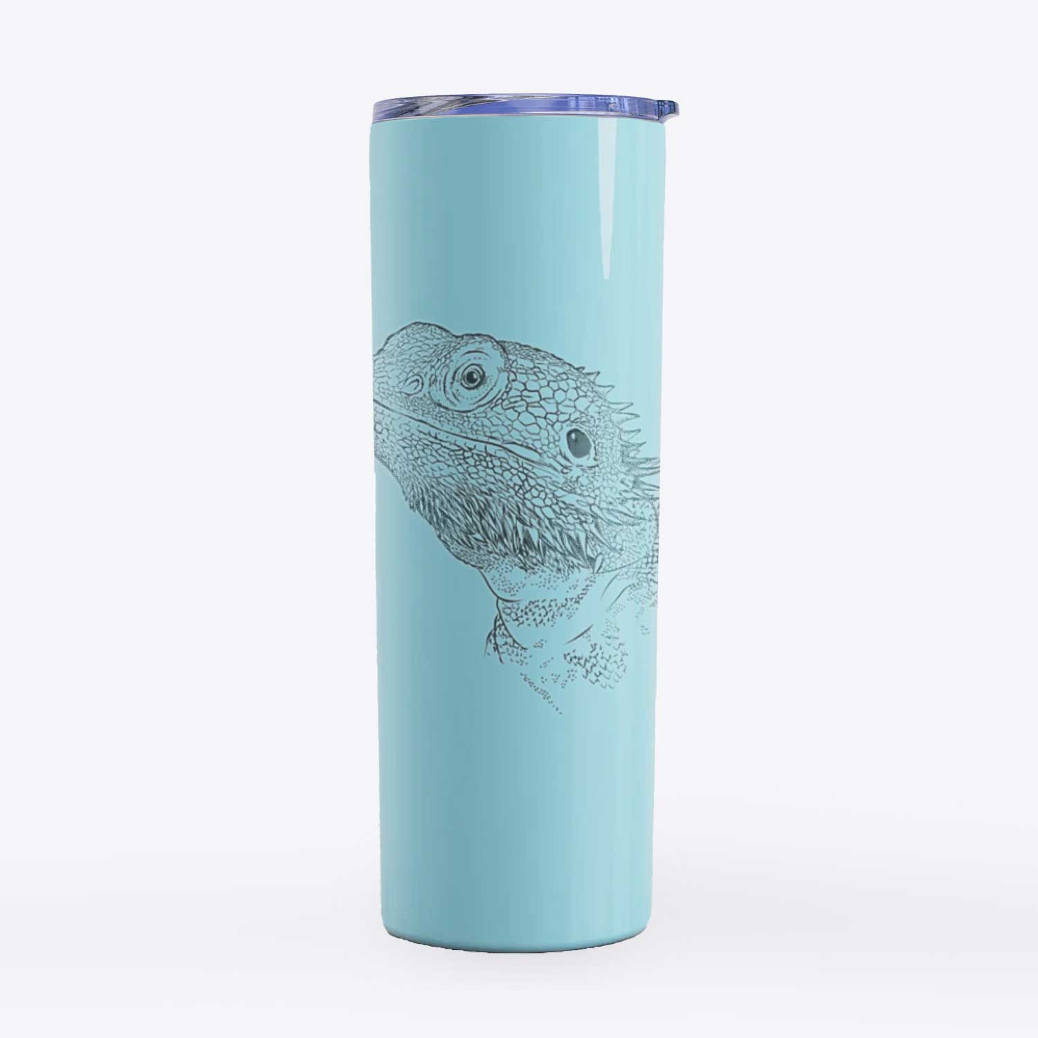 Ash the Bearded Dragon - 20oz Skinny Tumbler