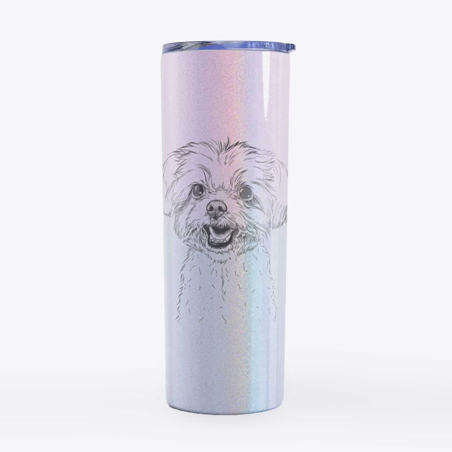 Aspen the Morkie - 20oz Skinny Tumbler