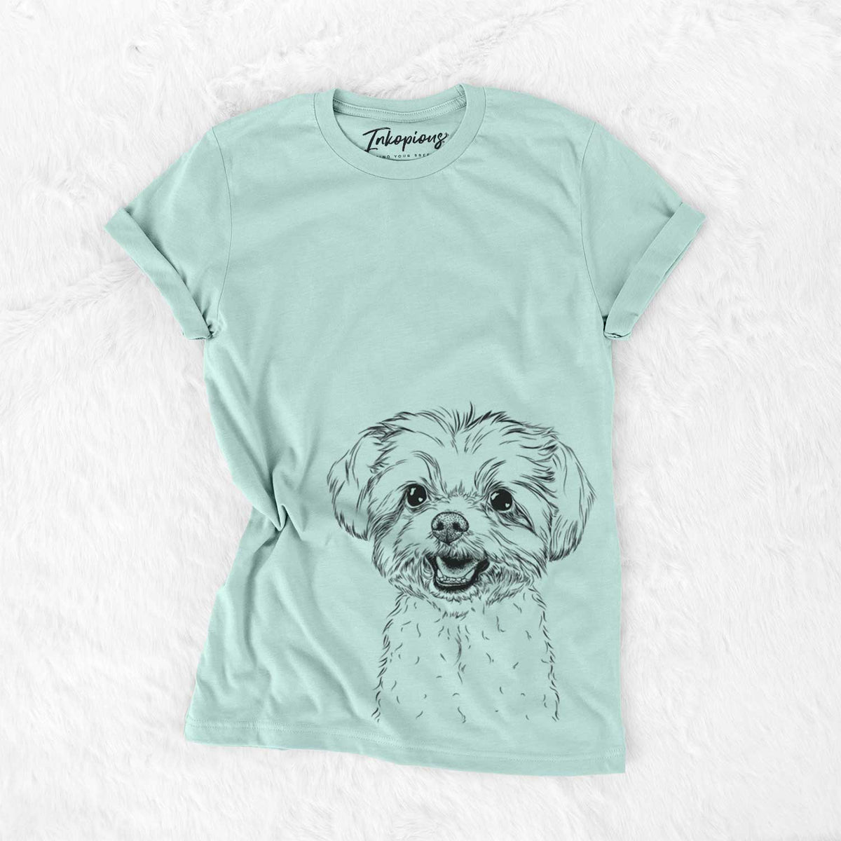 Bare Aspen the Morkie - Unisex Crewneck