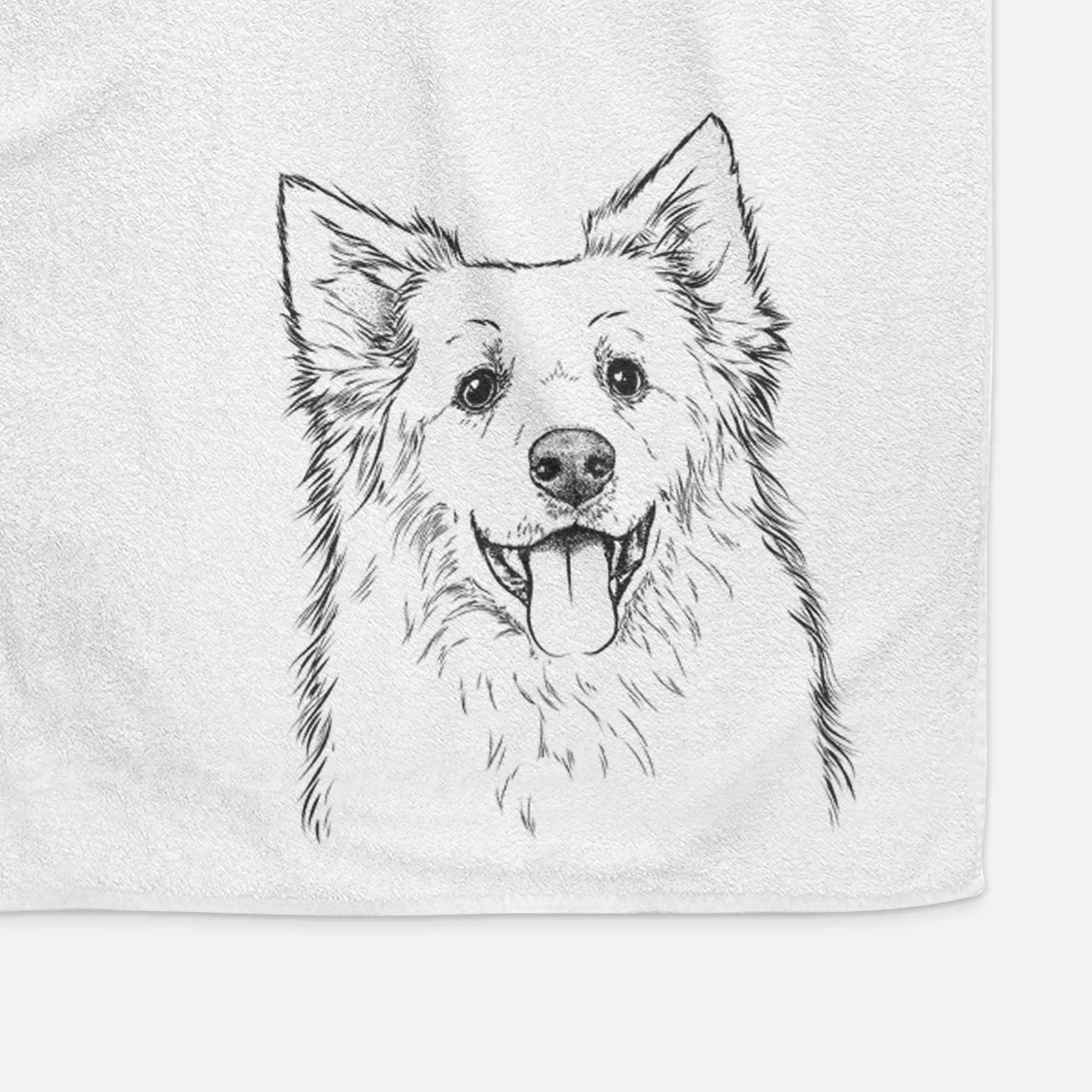 Aspenita the Mixed Breed Decorative Hand Towel