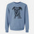 Bare Athena the Merle Great Dane - Unisex Pigment Dyed Crew Sweatshirt