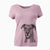 Bare Athena the Merle Great Dane - Women's V-neck Shirt