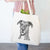 Athena the Merle Great Dane - Tote Bag