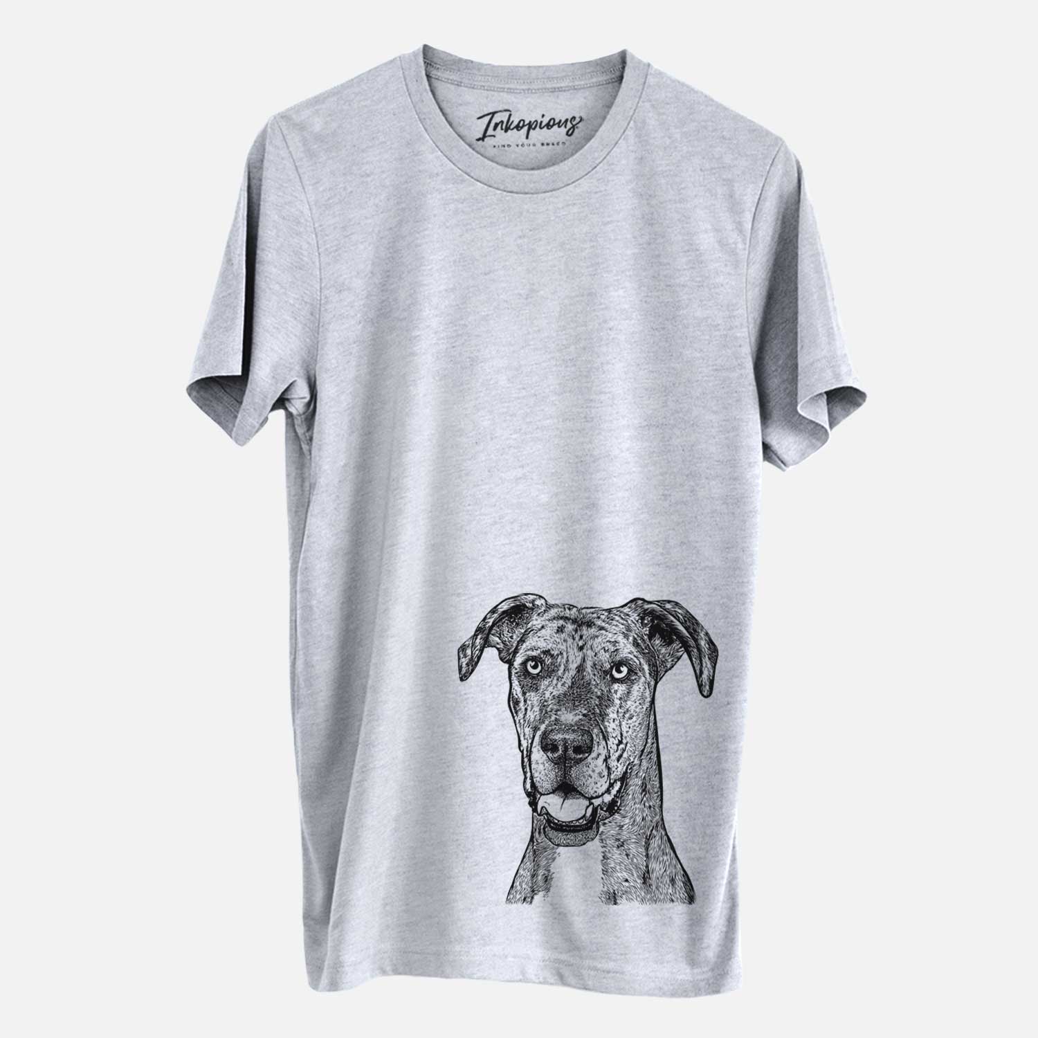 Bare Athena the Merle Great Dane - Unisex Crewneck