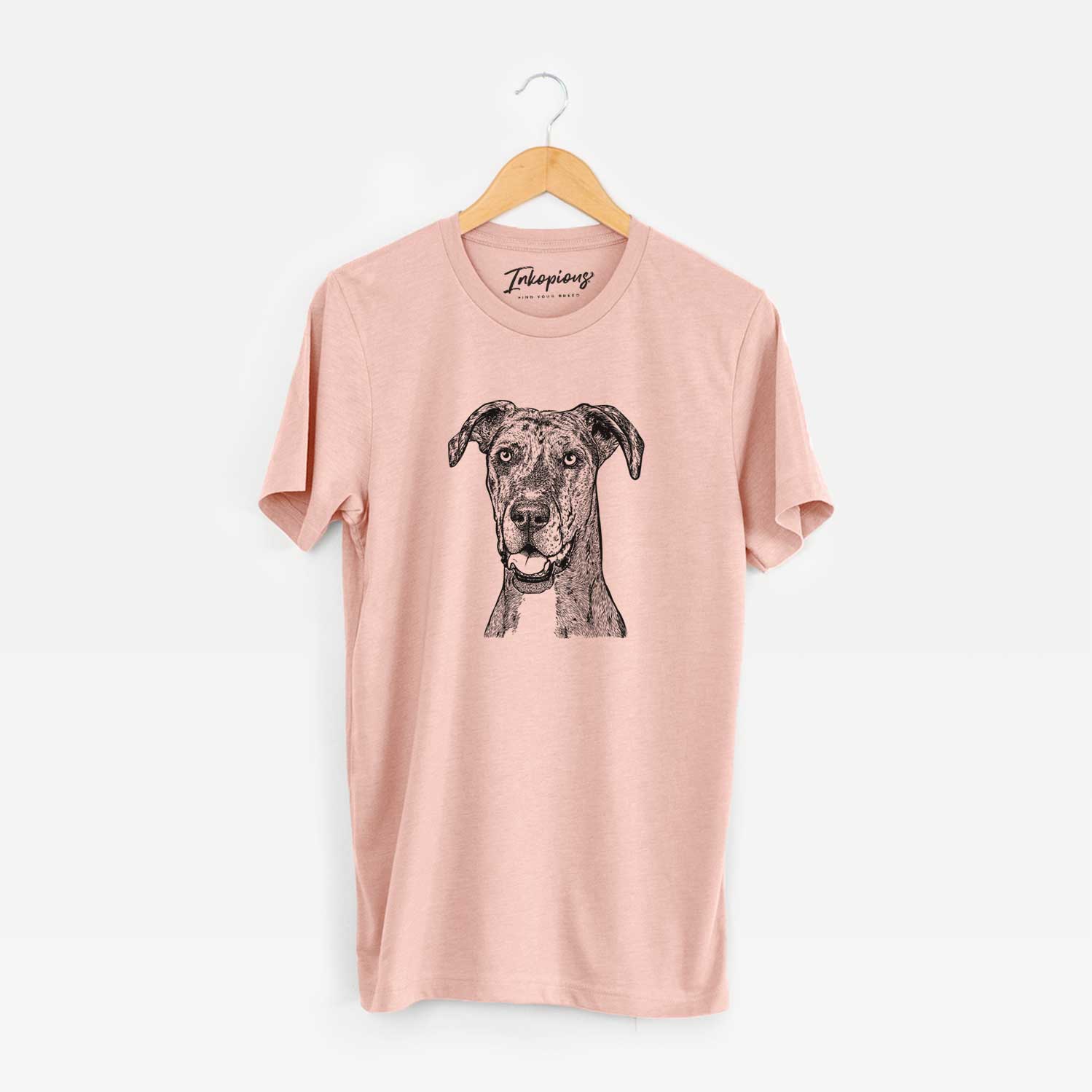 Bare Athena the Merle Great Dane - Unisex Crewneck