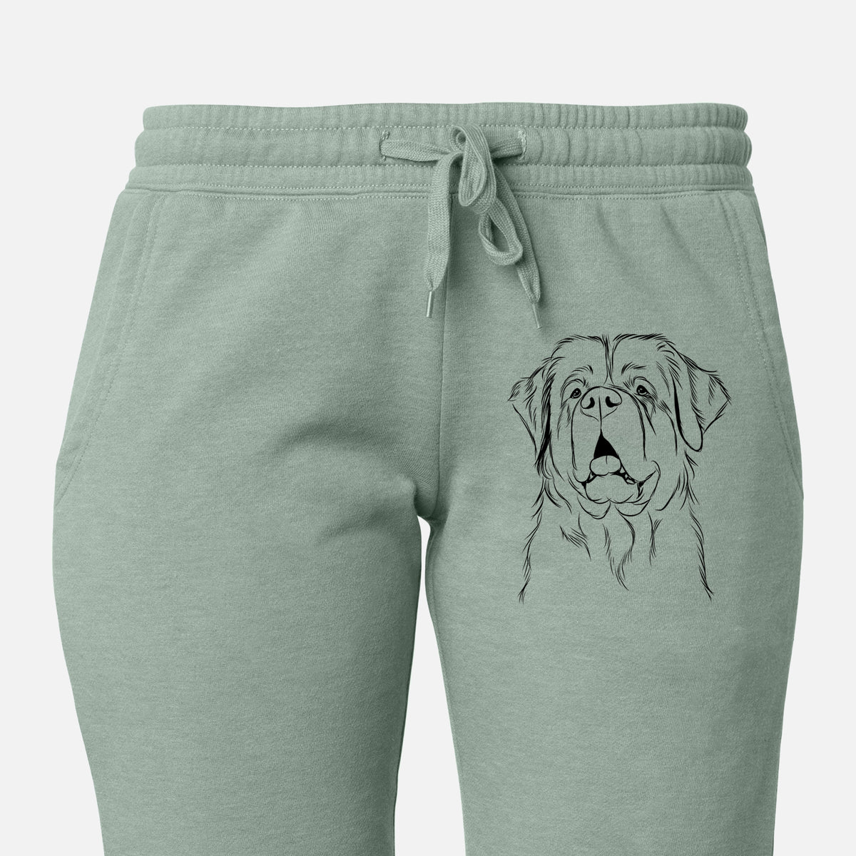 Atlas the Saint Bernard - Women&#39;s Cali Wave Joggers