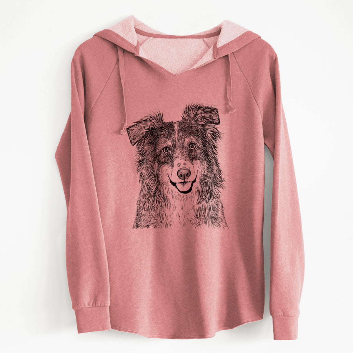 Bare Aushe the Australian Shepherd - Cali Wave Hooded Sweatshirt