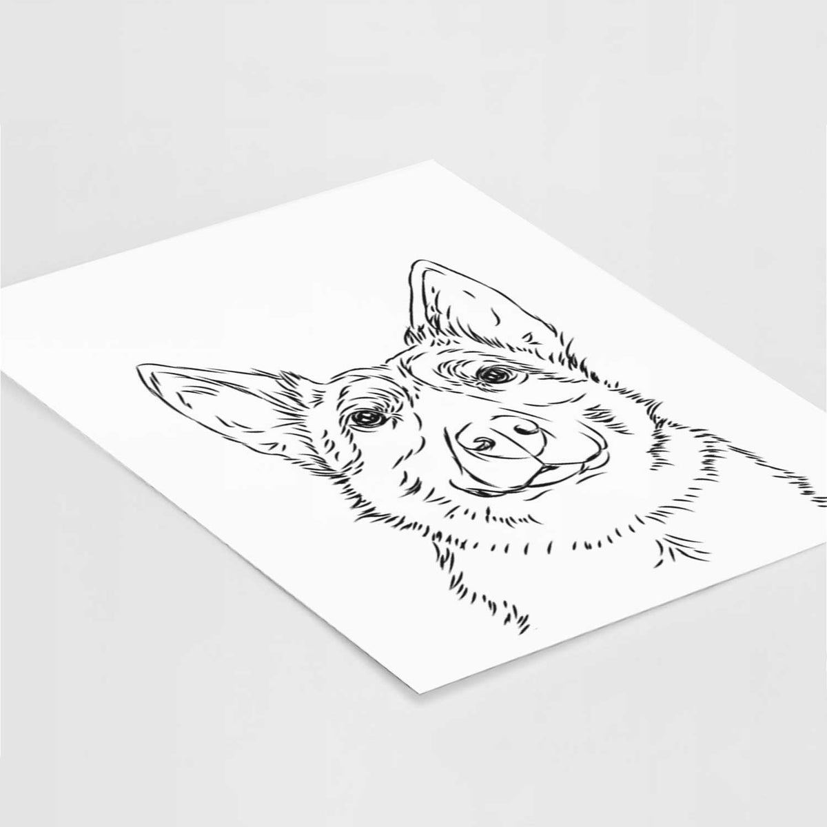 Austin the Heeler Art Print