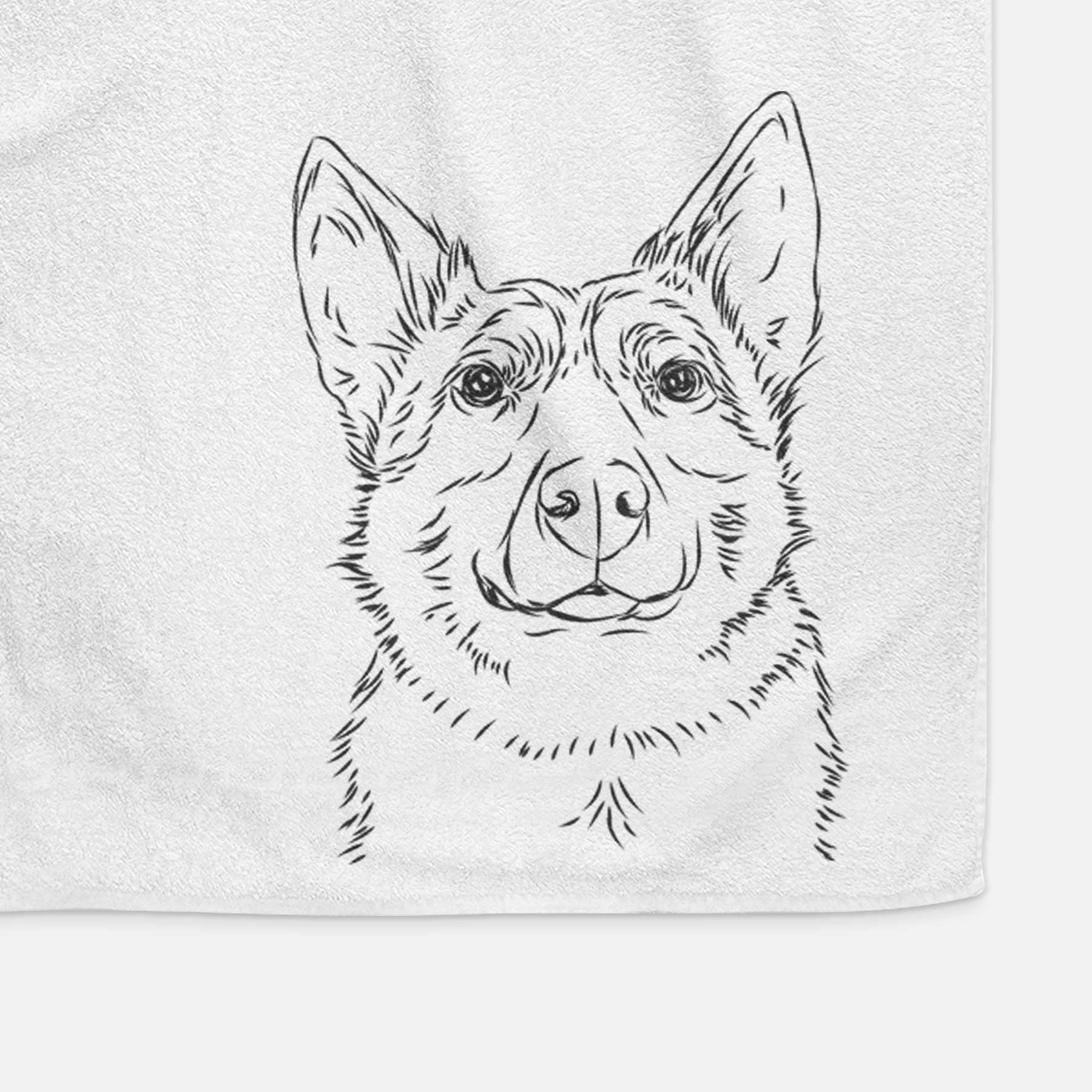 Austin the Heeler Decorative Hand Towel