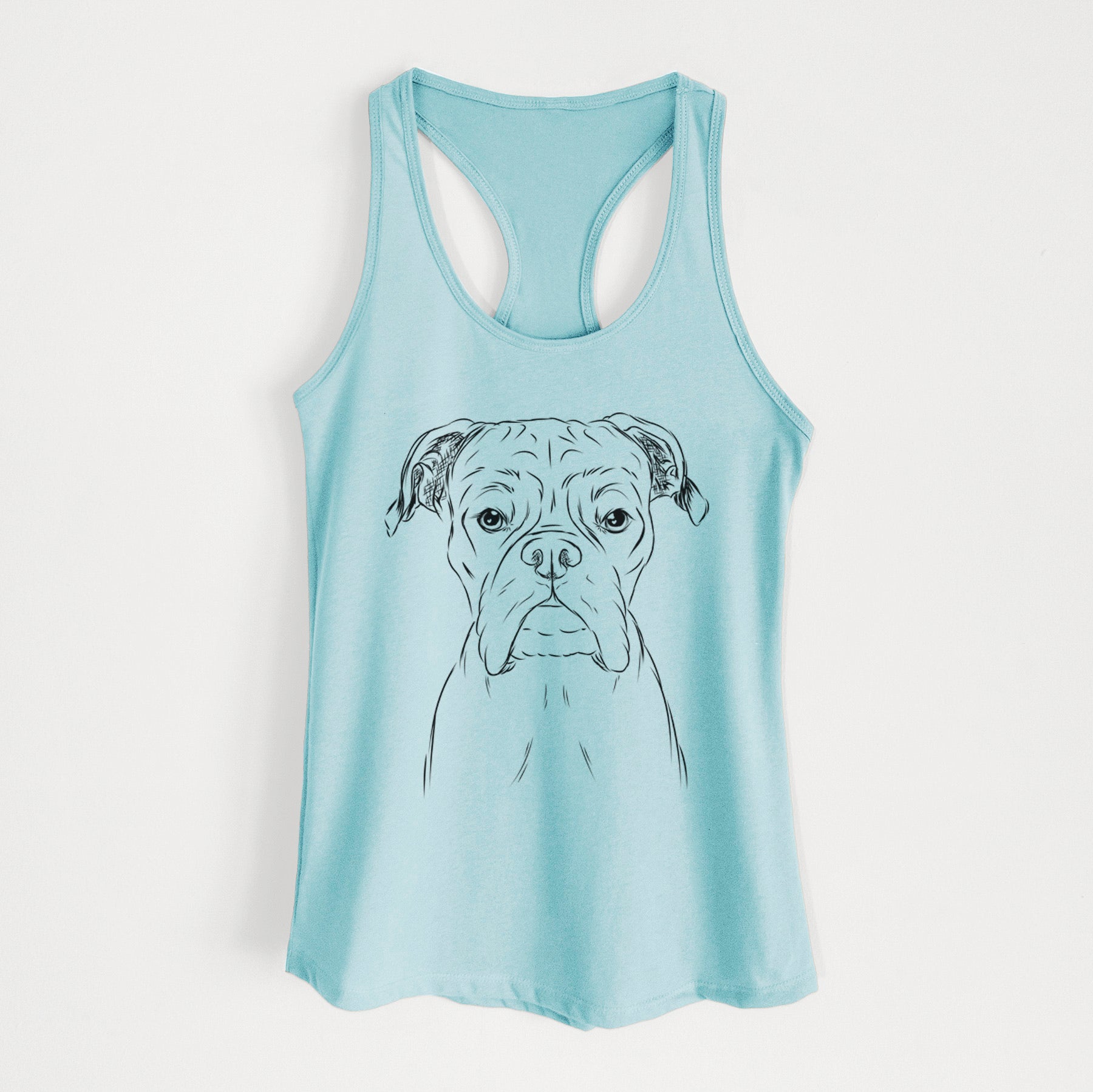 Axel the Boxer - Women's Racerback Tanktop