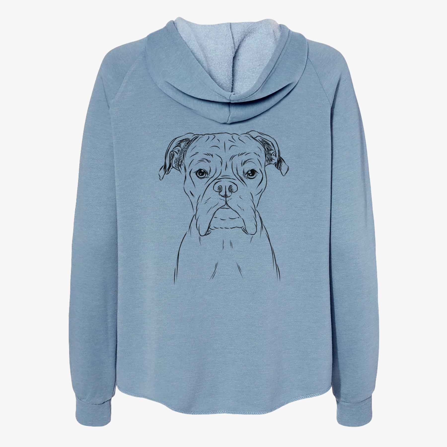 Axel the Boxer - Women's Cali Wave Zip-Up Sweatshirt