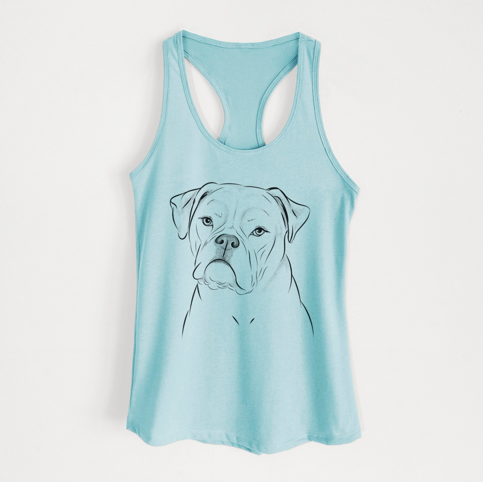 Babe the AmericanBulldog - Women's Racerback Tanktop