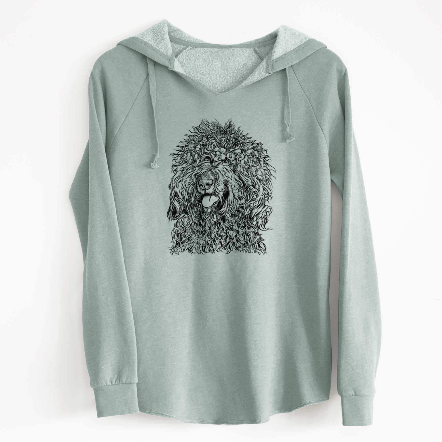 Bare Babs the Barbet - Cali Wave Hooded Sweatshirt