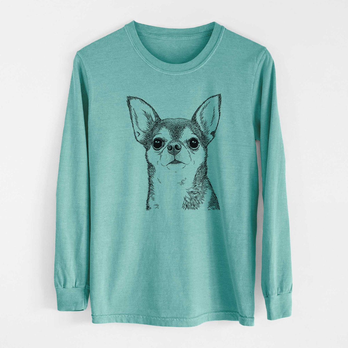 Bare Baby the Chihuahua - Heavyweight 100% Cotton Long Sleeve