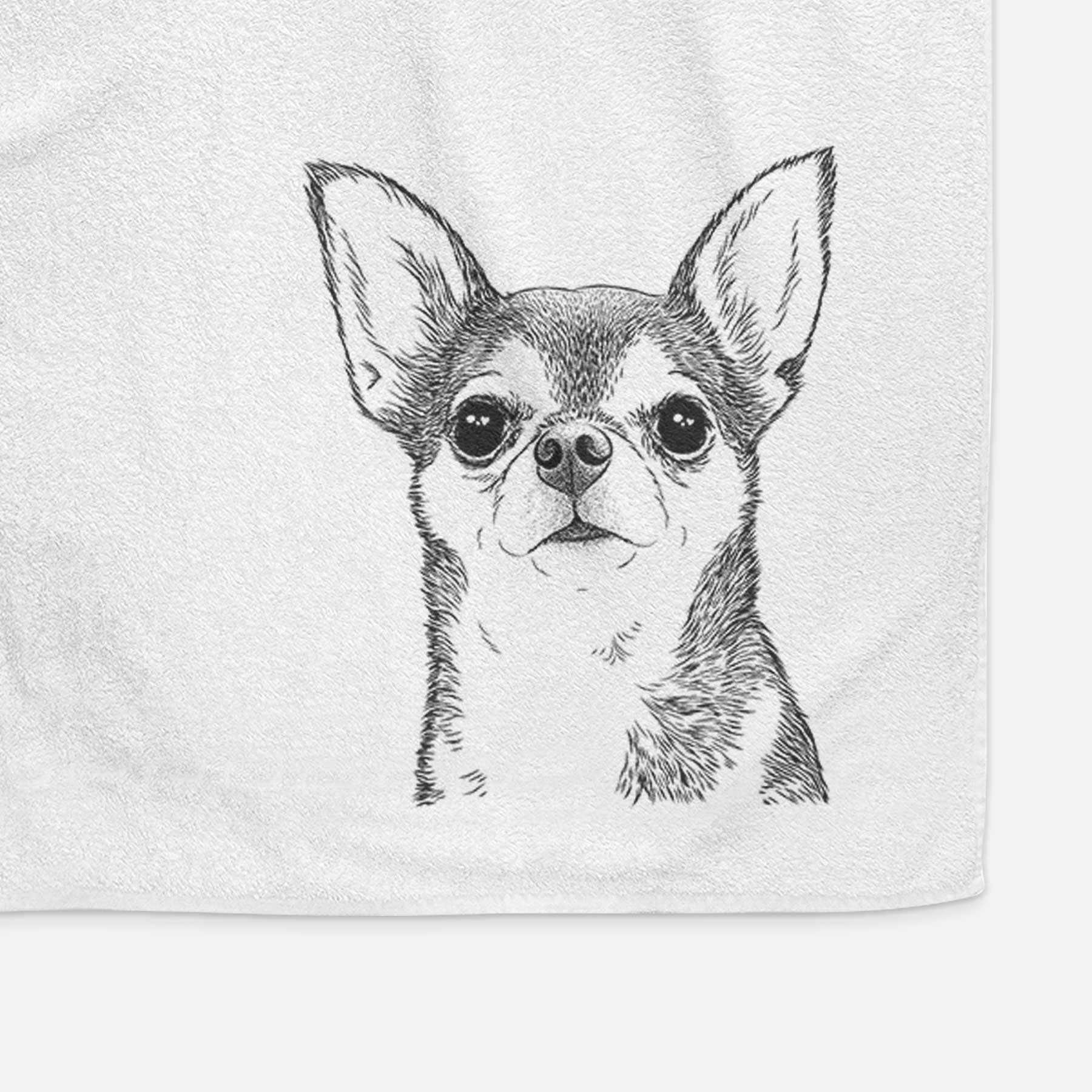 Baby the Chihuahua Decorative Hand Towel