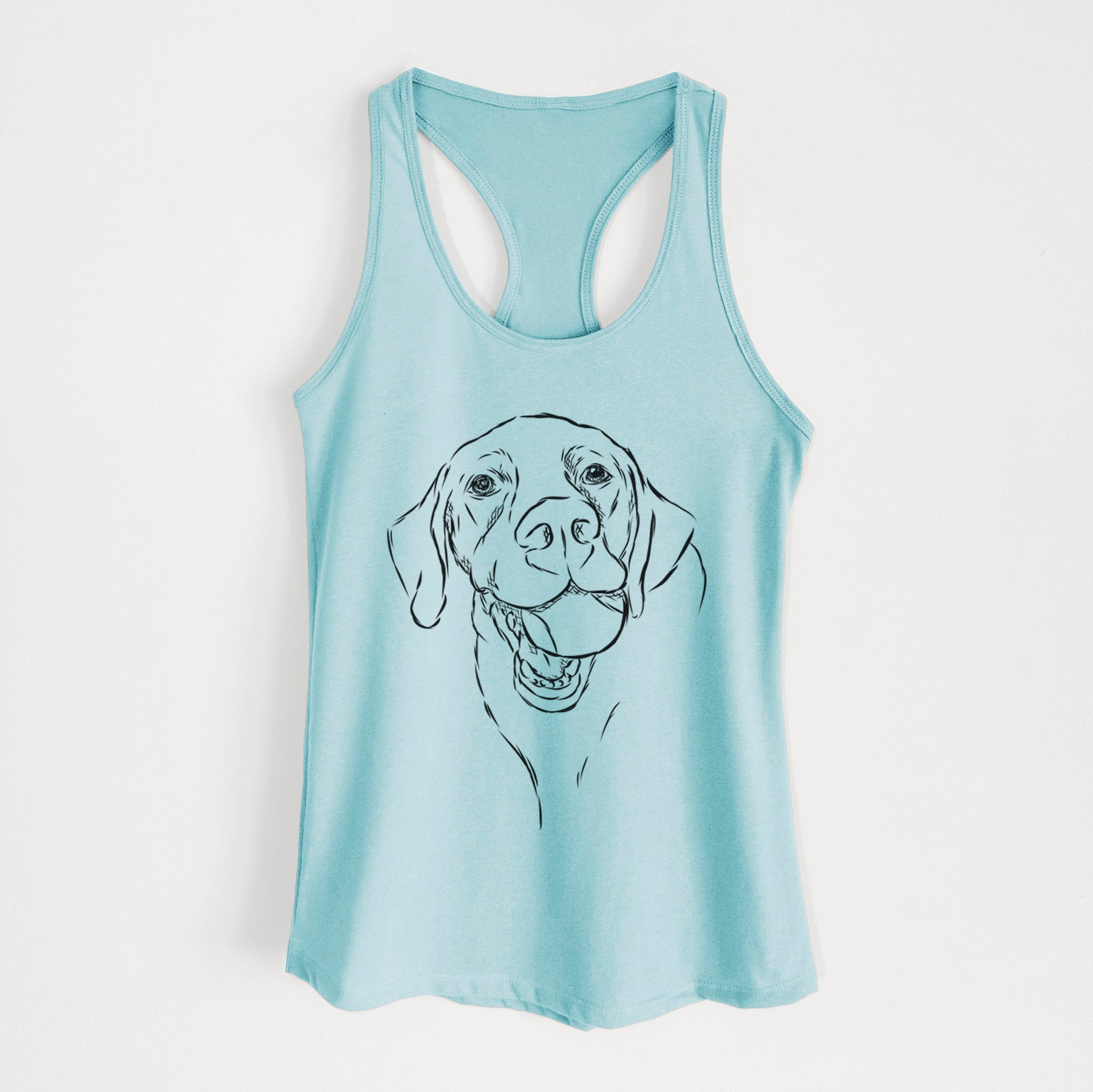 Bailey the Labrador Retriever - Women's Racerback Tanktop