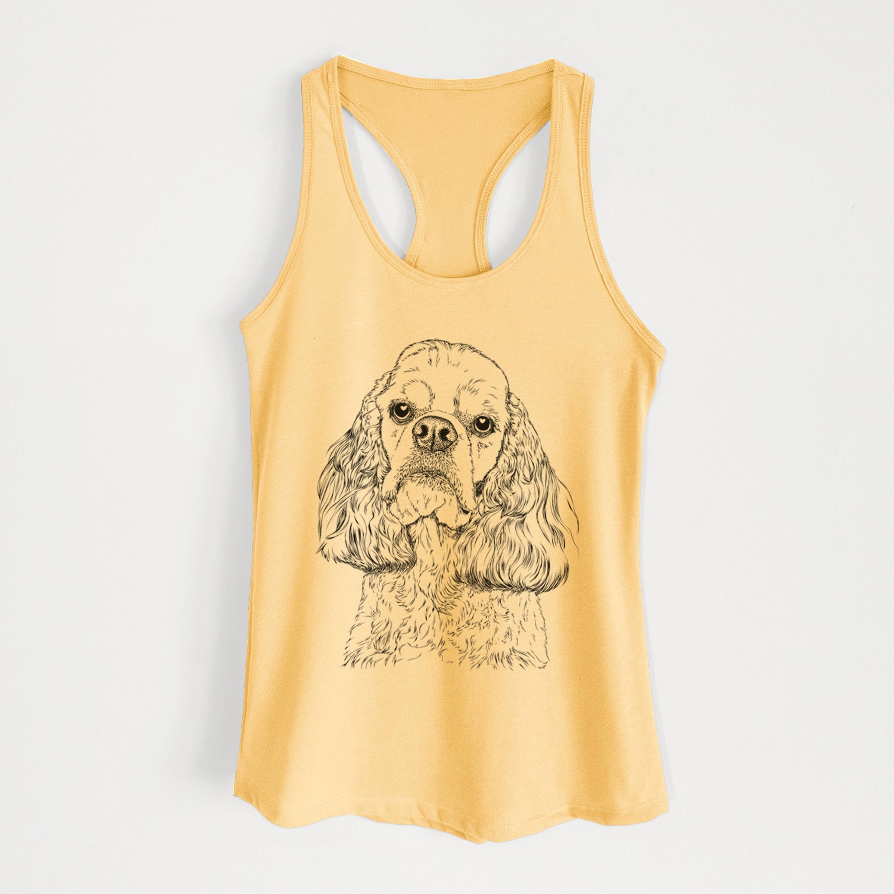 Bailey the American Cocker Spaniel - Women's Racerback Tanktop