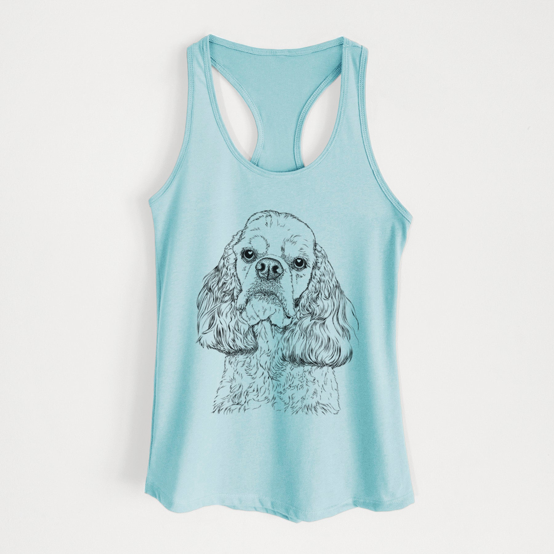 Bailey the American Cocker Spaniel - Women's Racerback Tanktop