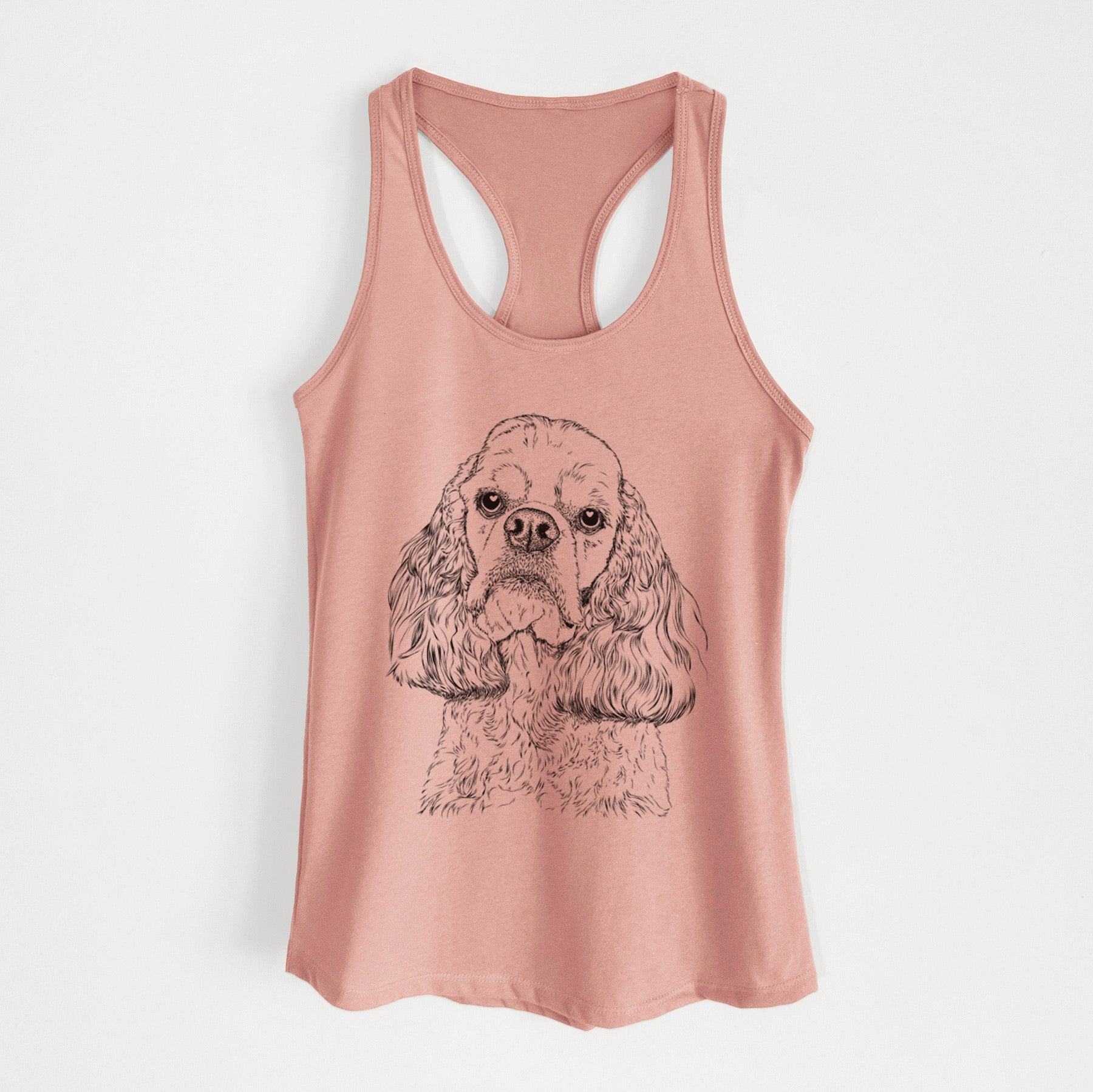 Bailey the American Cocker Spaniel - Women's Racerback Tanktop