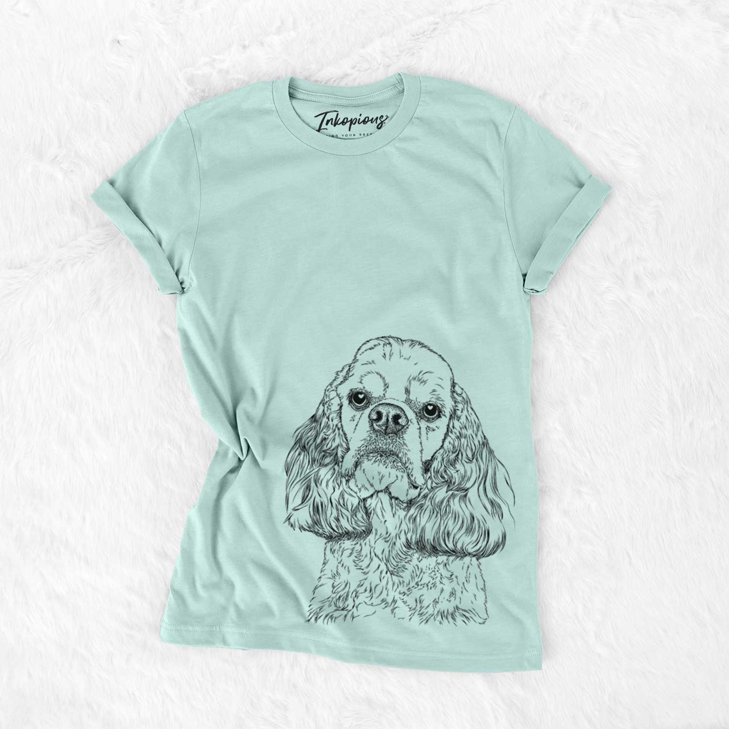 Bare Bailey the American Cocker Spaniel - Unisex Crewneck