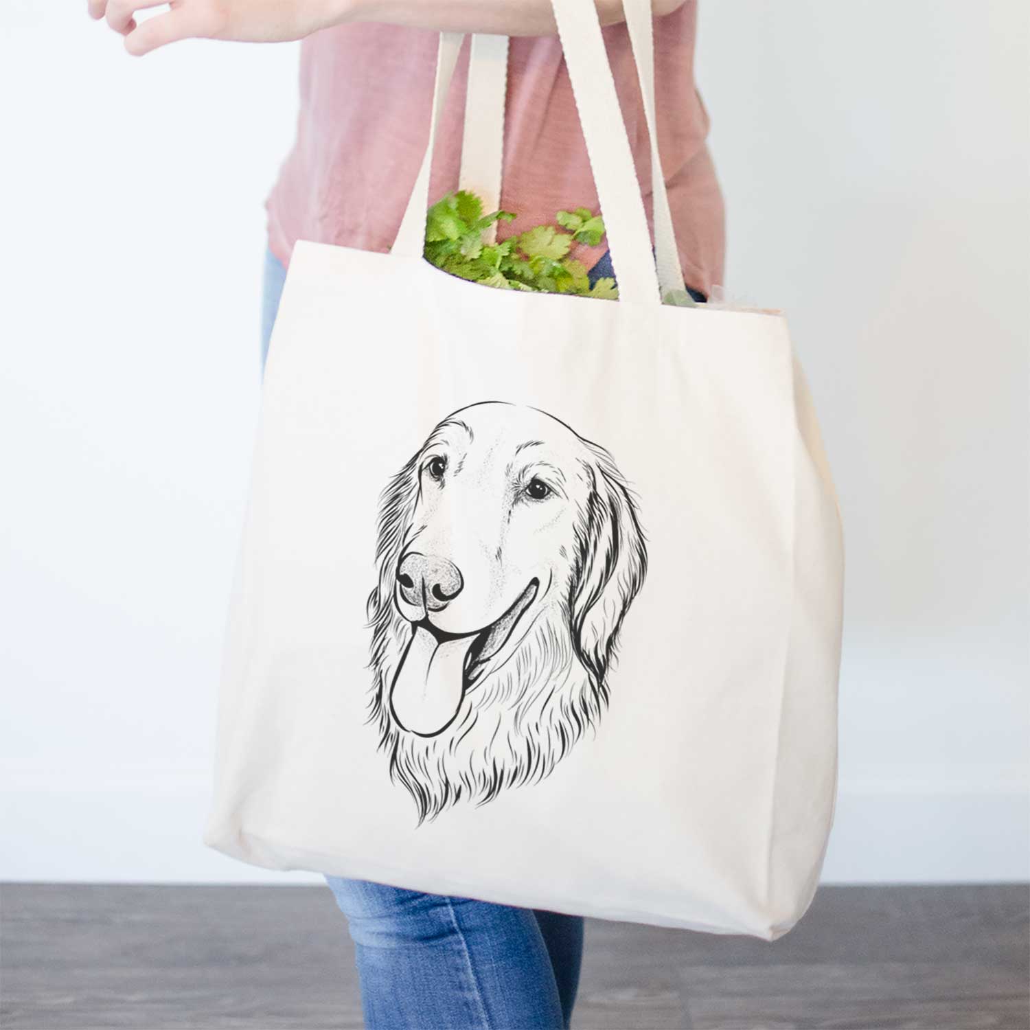 Bailey the Golden Retriever - Tote Bag