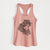 Bailey the Long Haired Dachshund - Women's Racerback Tanktop