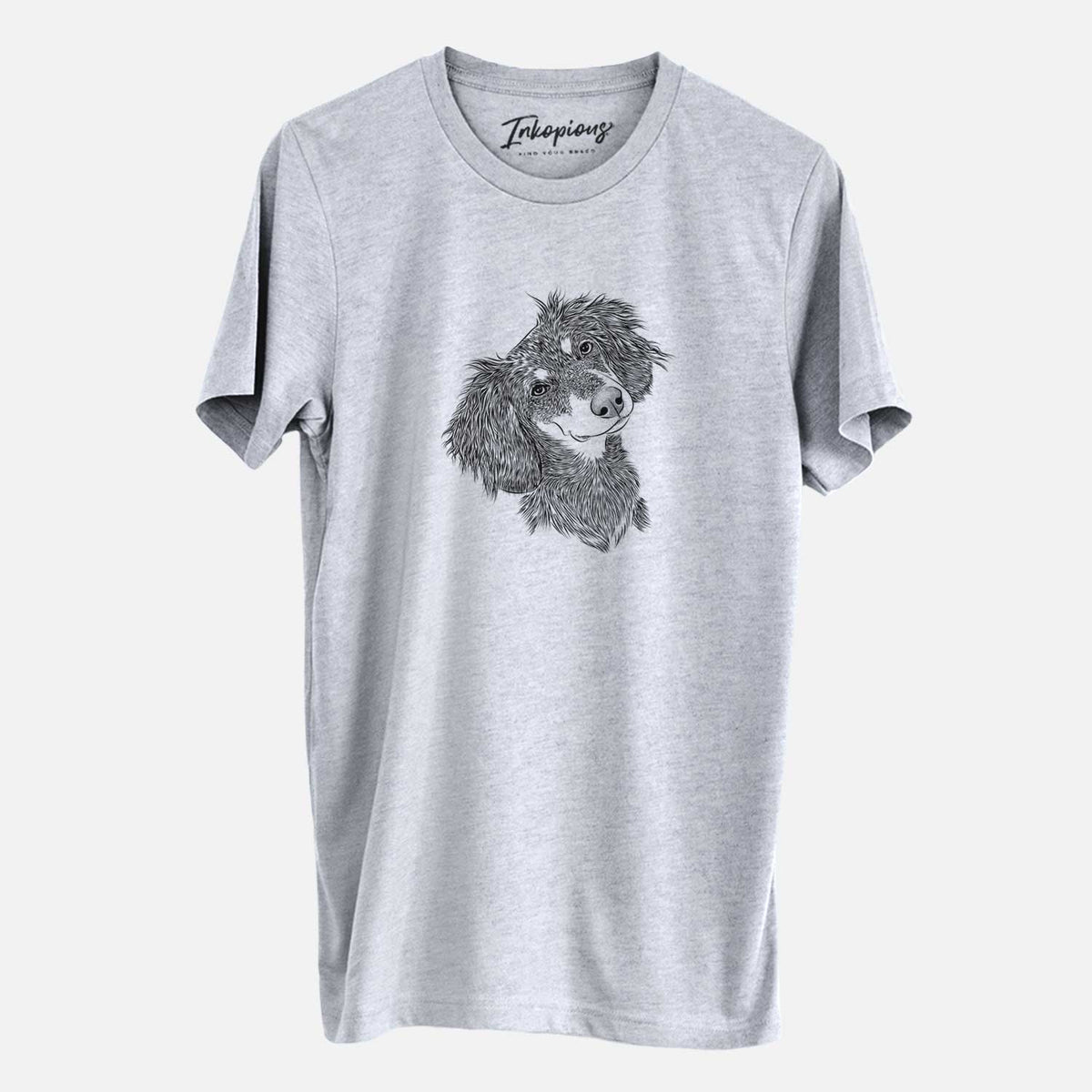 Bare Bailey the Long Haired Dachshund - Unisex Crewneck