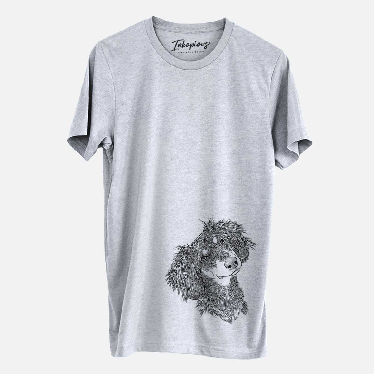 Bare Bailey the Long Haired Dachshund - Unisex Crewneck