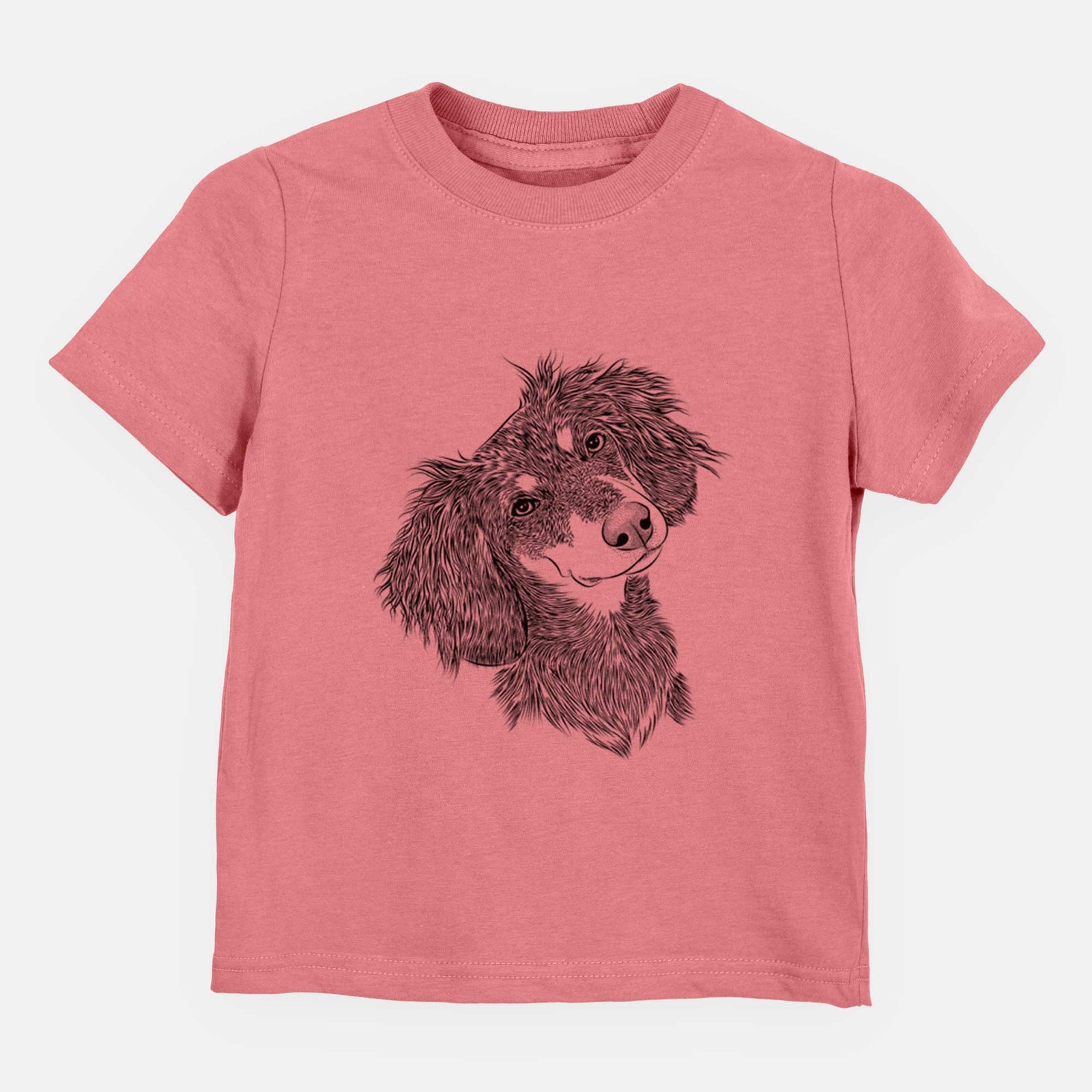 Bare Bailey the Long Haired Dachshund - Kids/Youth/Toddler Shirt