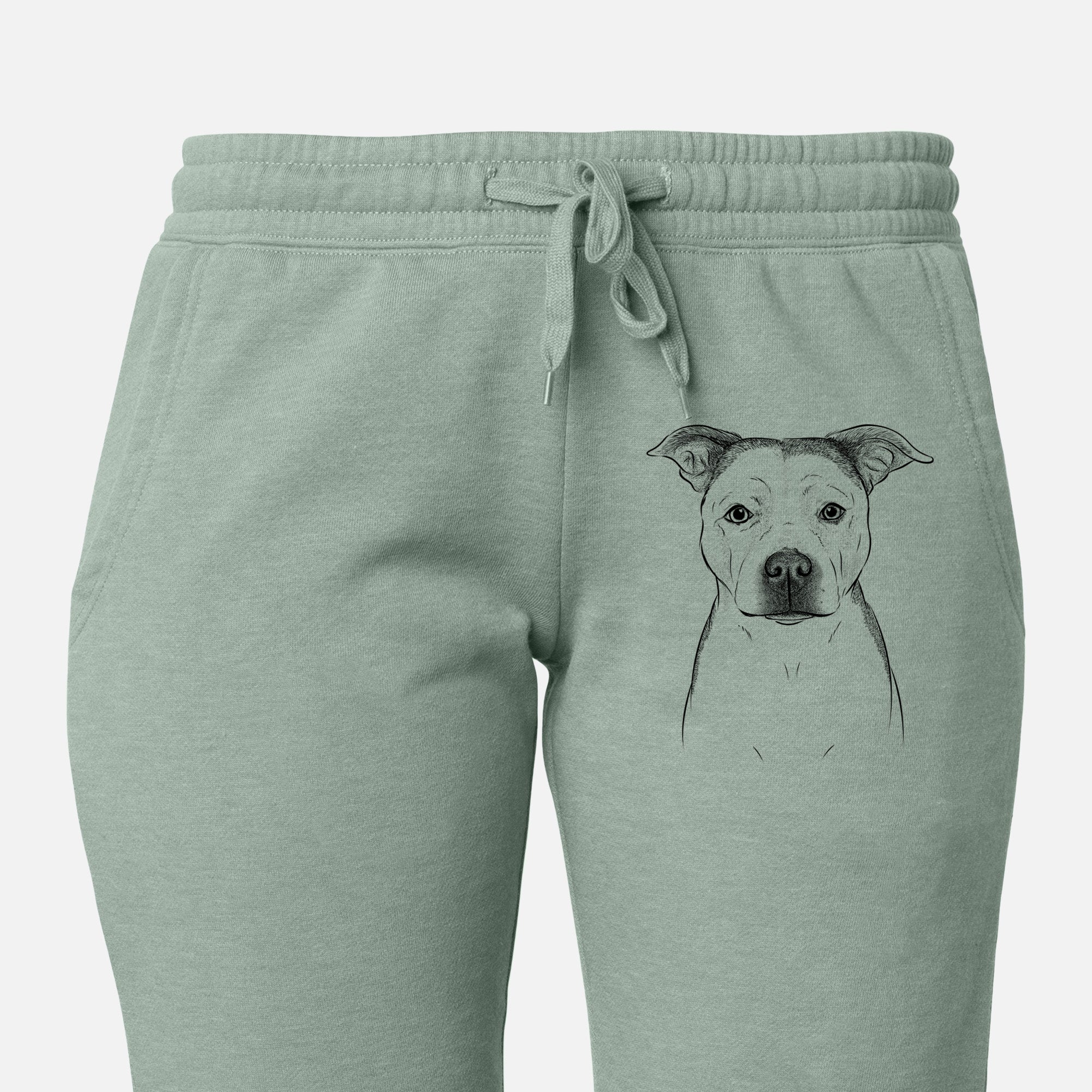 Bailey the Pitbull - Women's Cali Wave Joggers