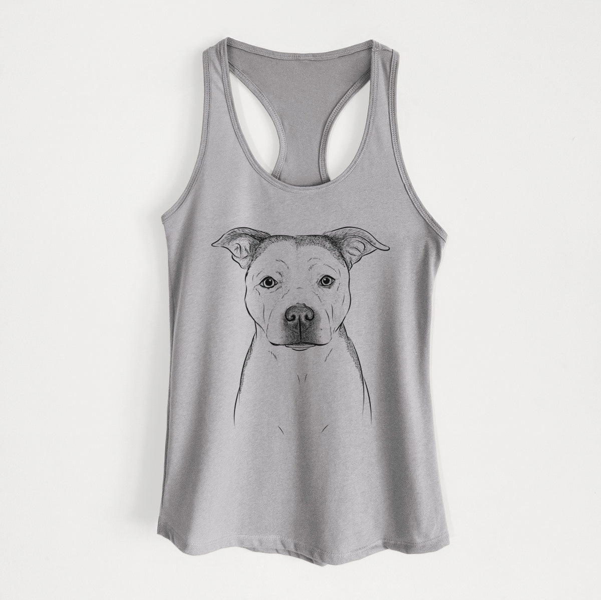 Bailey the Pitbull - Women&#39;s Racerback Tanktop