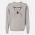 Bare Bailey the Pitbull - Unisex Pigment Dyed Crew Sweatshirt