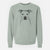 Bare Bailey the Pitbull - Unisex Pigment Dyed Crew Sweatshirt