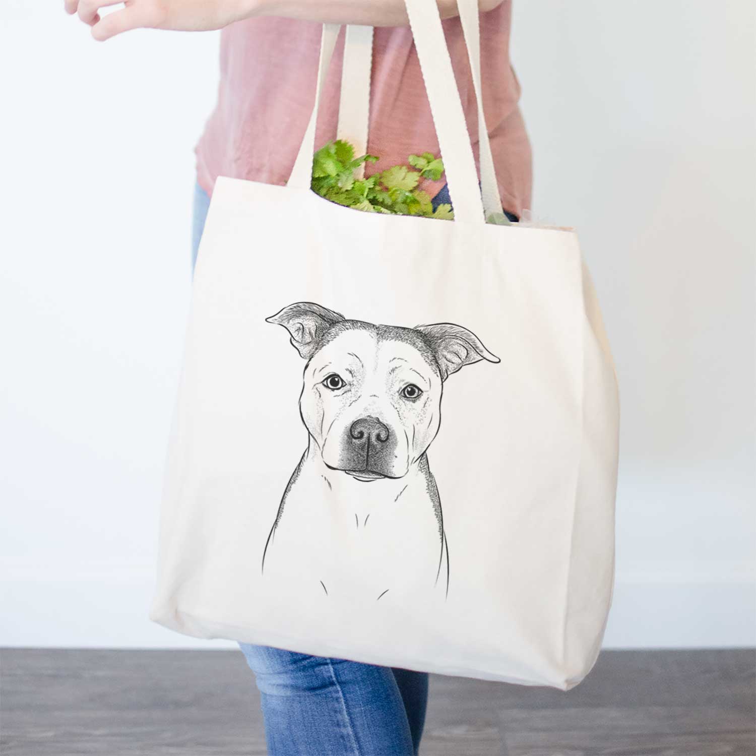 Bailey the Pitbull - Tote Bag