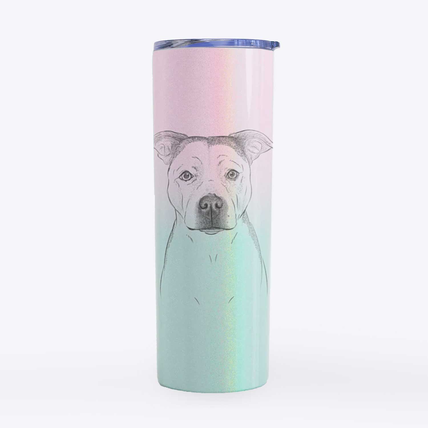 Bailey the Pitbull - 20oz Skinny Tumbler