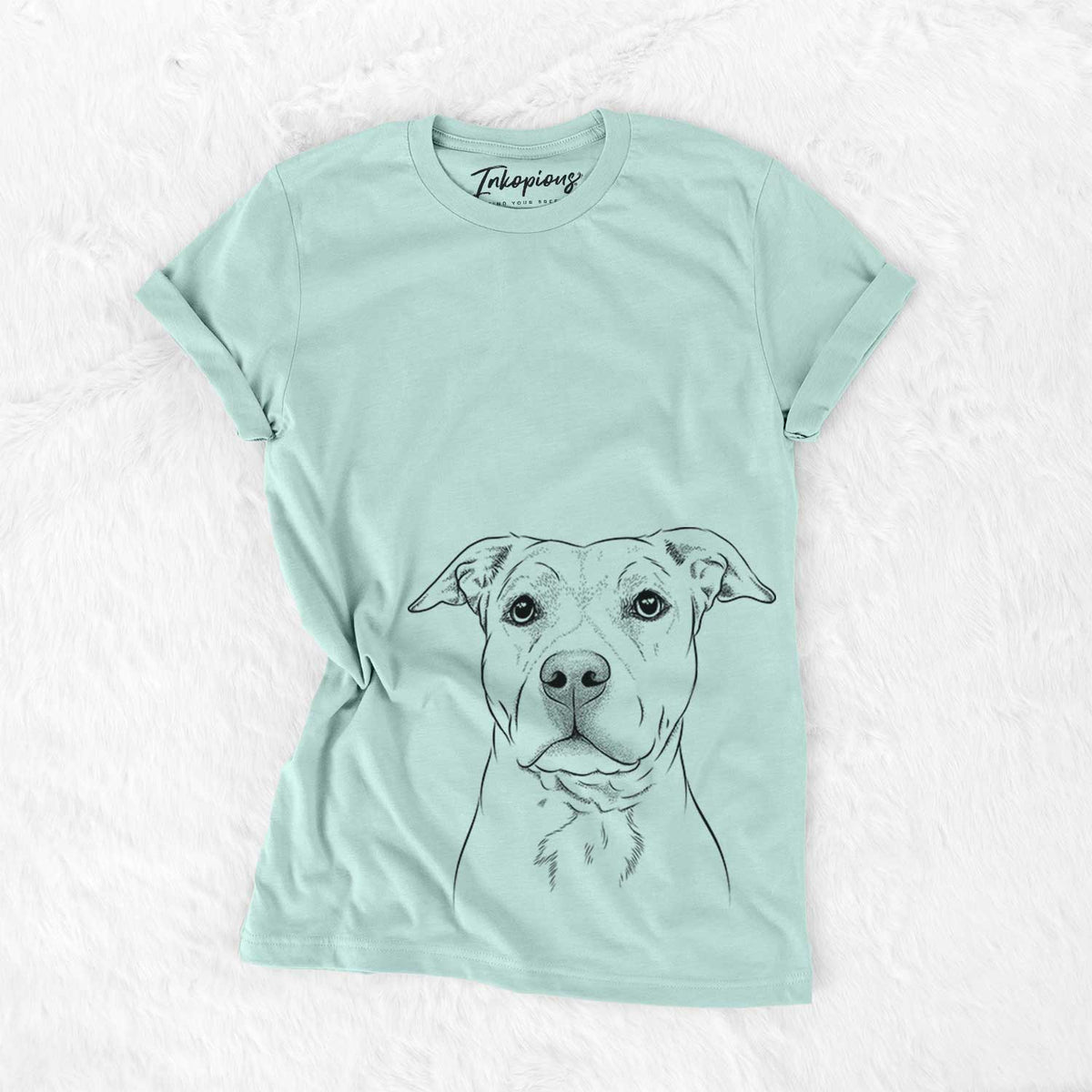 Bare Bailey the American Staffordshire Terrier - Unisex Crewneck