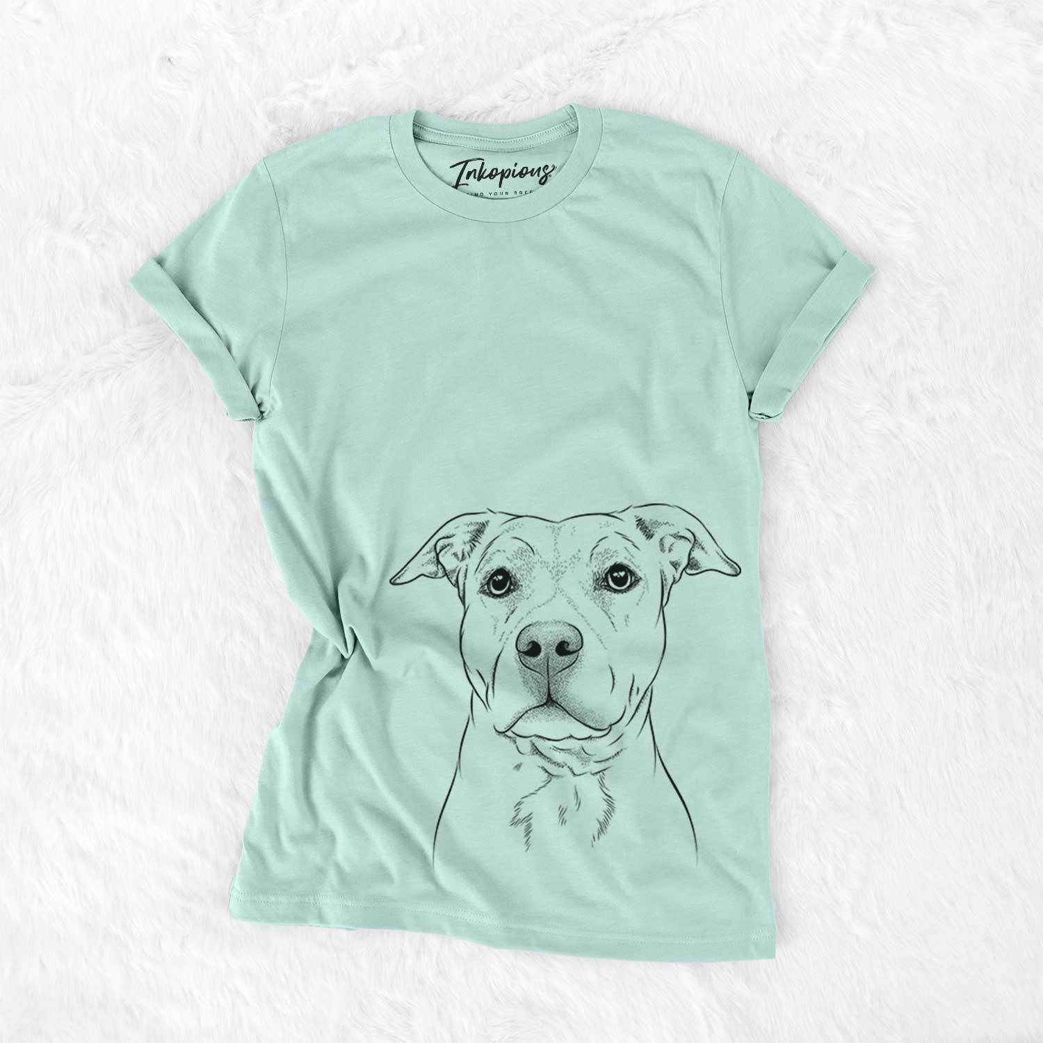 Bare Bailey the American Staffordshire Terrier - Unisex Crewneck
