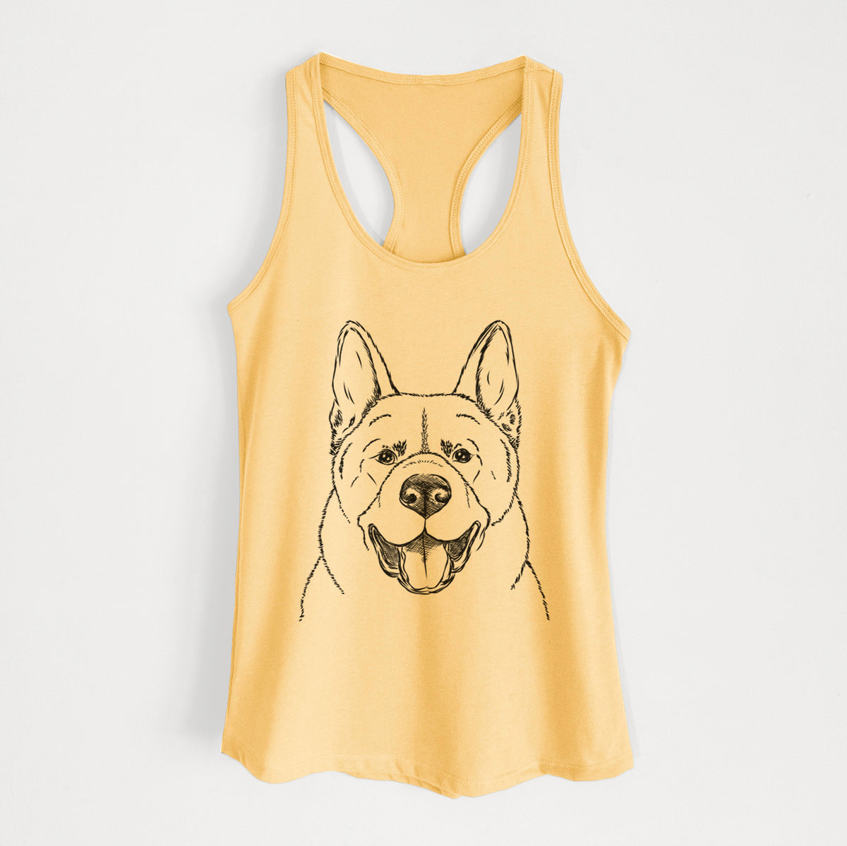 Baku the Akita - Women's Racerback Tanktop