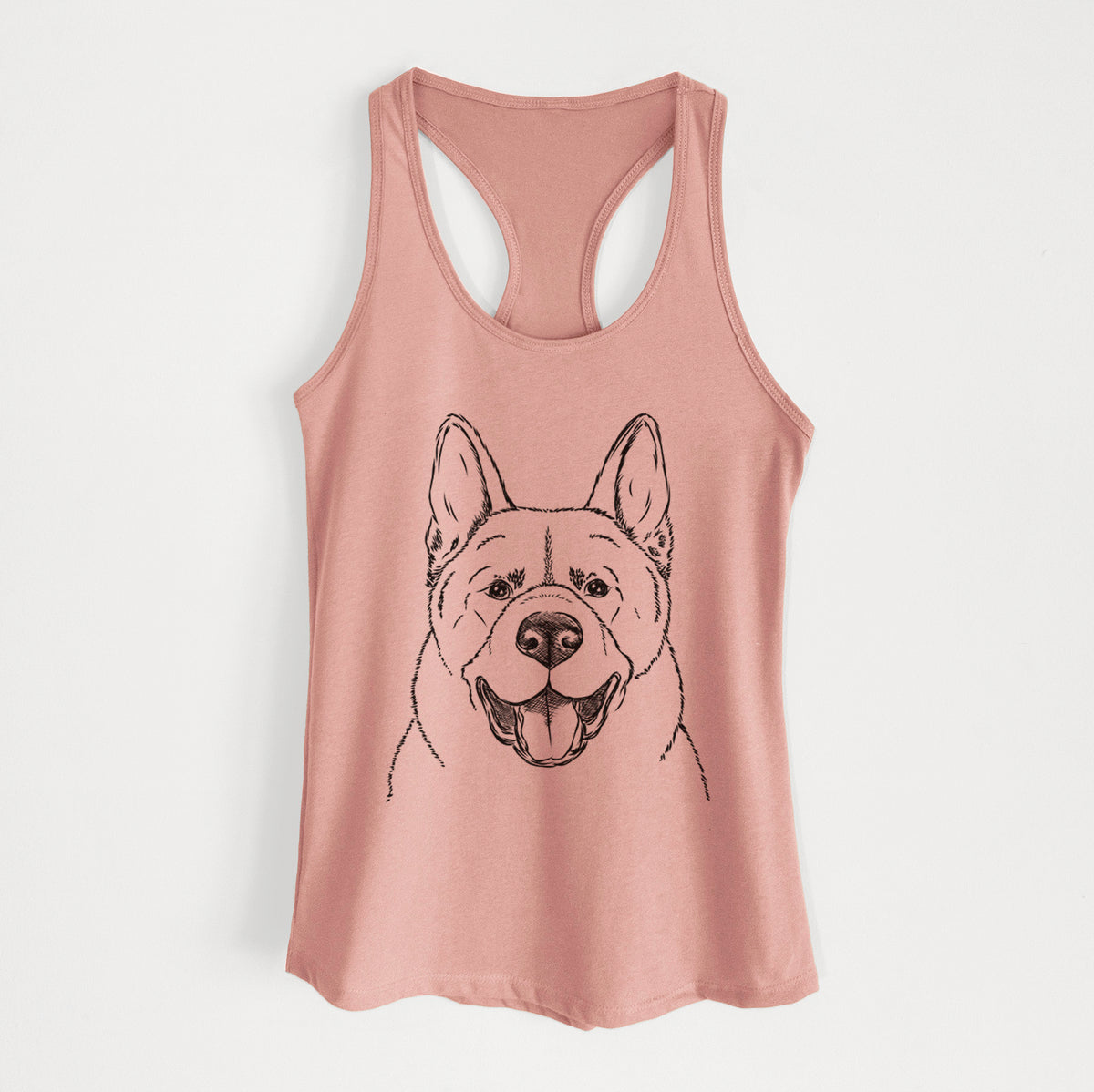 Baku the Akita - Women's Racerback Tanktop
