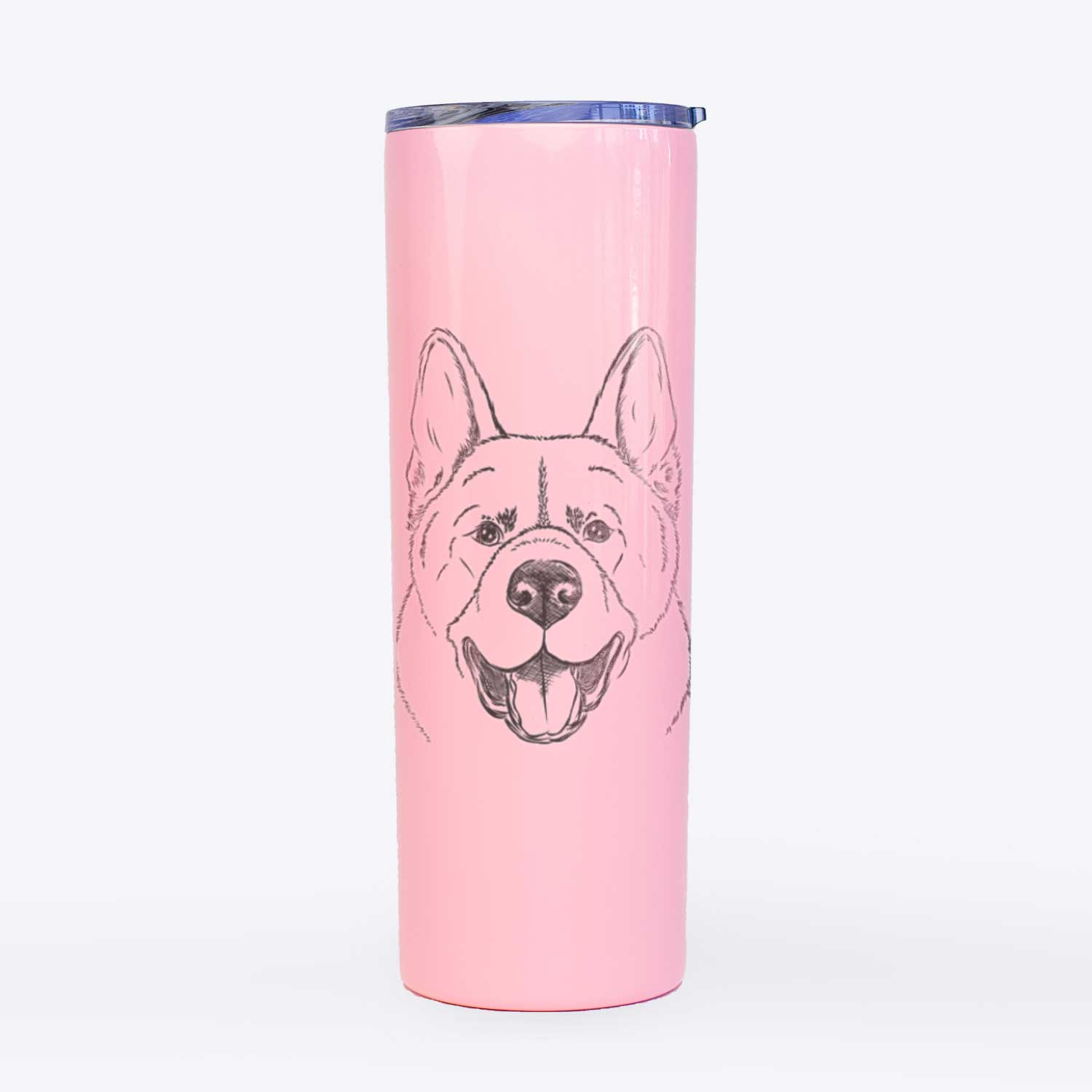 Baku the Akita - 20oz Skinny Tumbler