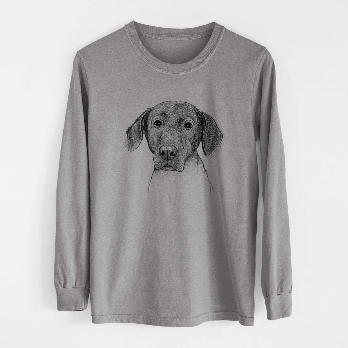 Bare Baldwin the Mixed Breed - Heavyweight 100% Cotton Long Sleeve