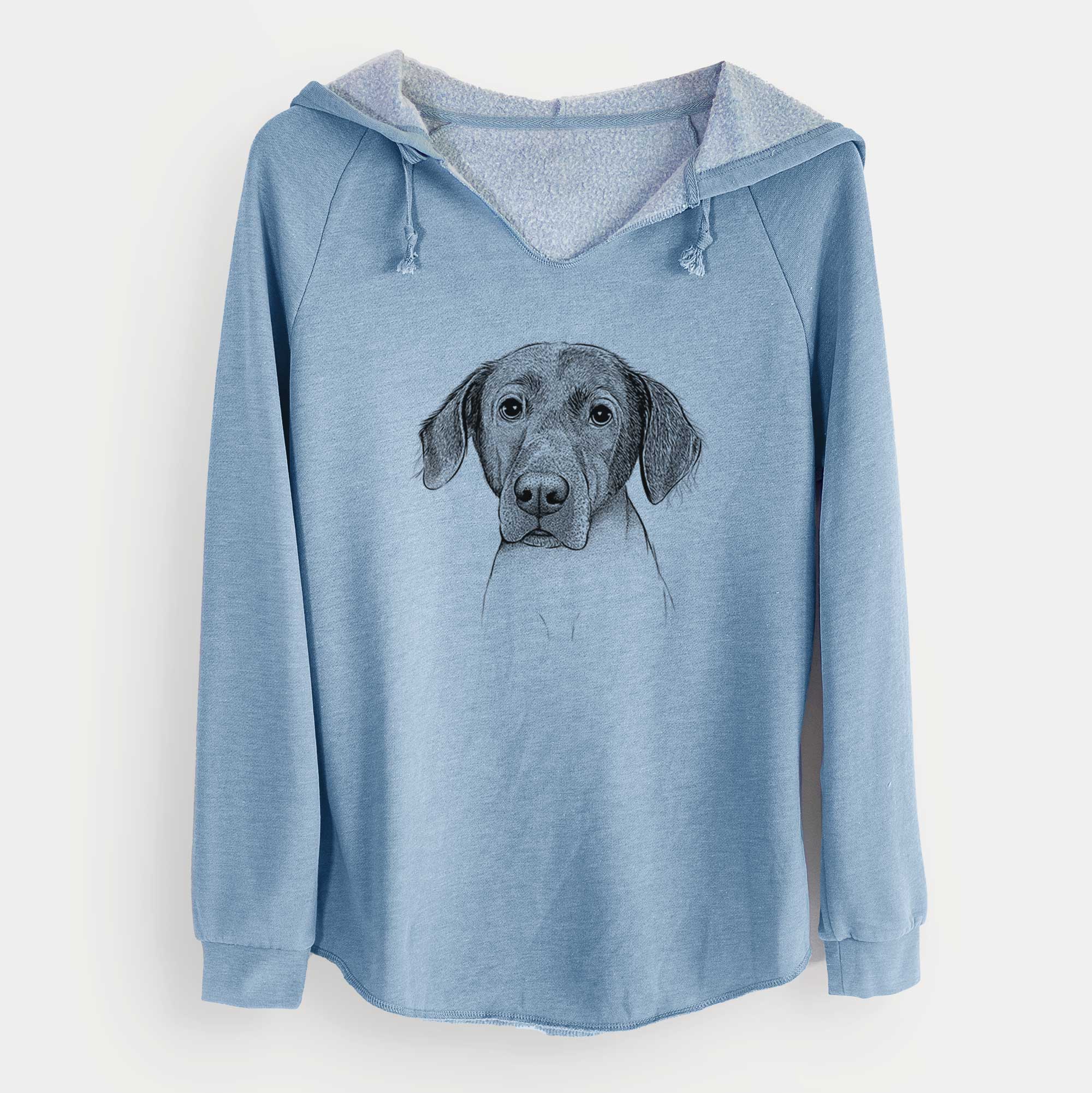 Bare Baldwin the Mixed Breed - Cali Wave Hooded Sweatshirt