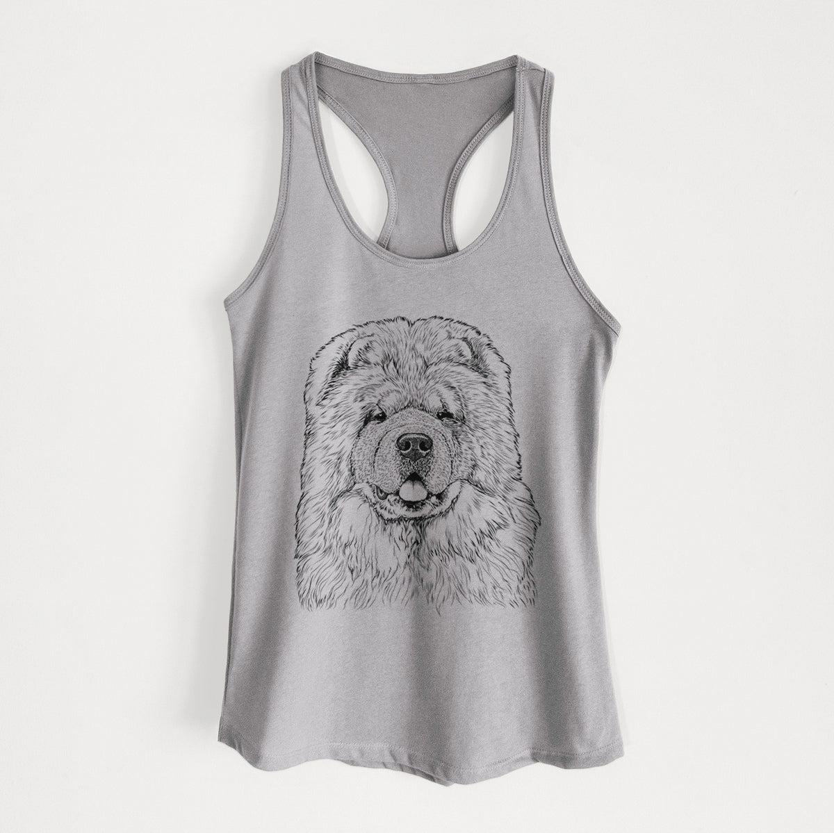 Baloo the Chow Chow - Women&#39;s Racerback Tanktop