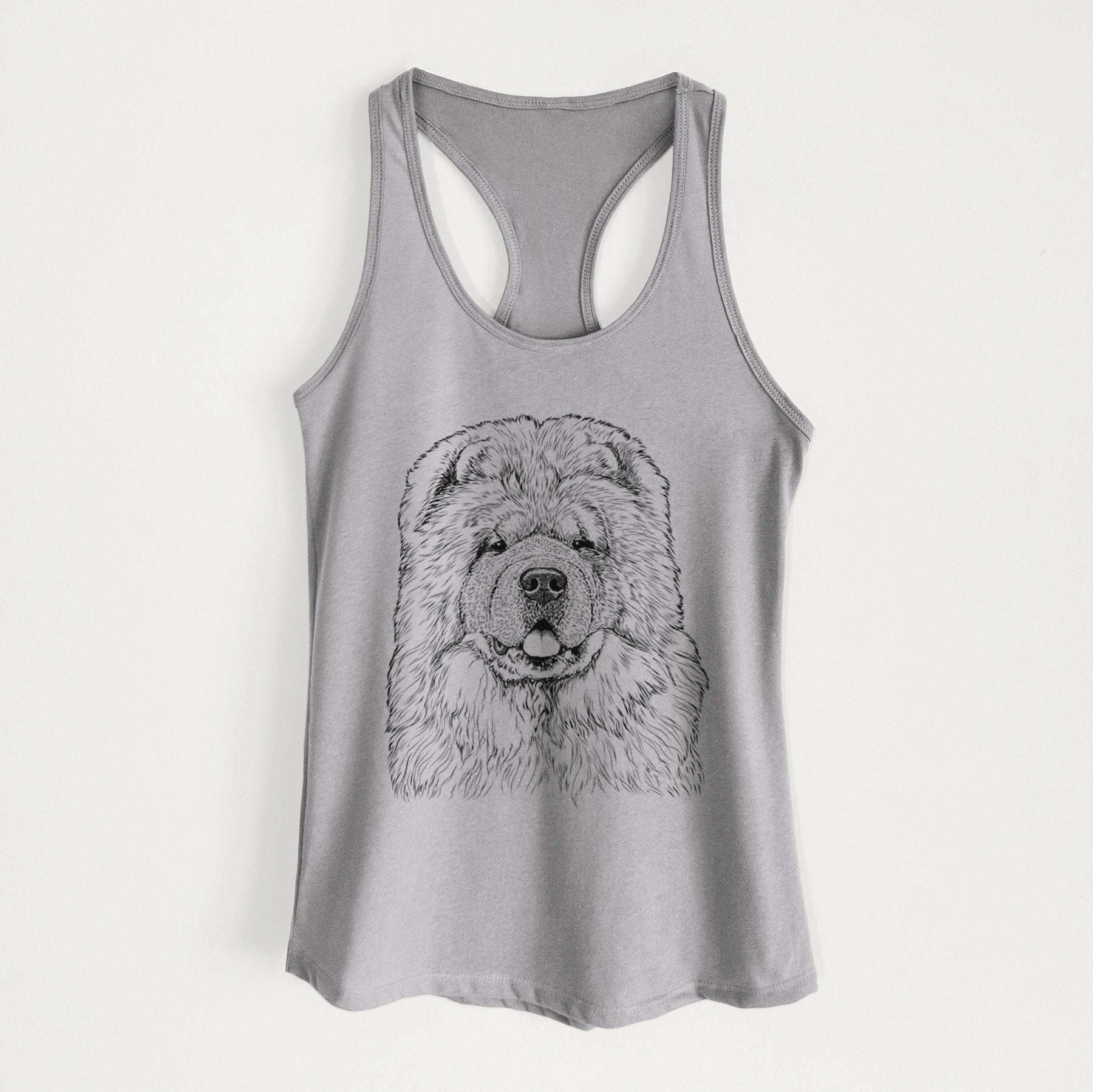 Baloo the Chow Chow - Women's Racerback Tanktop