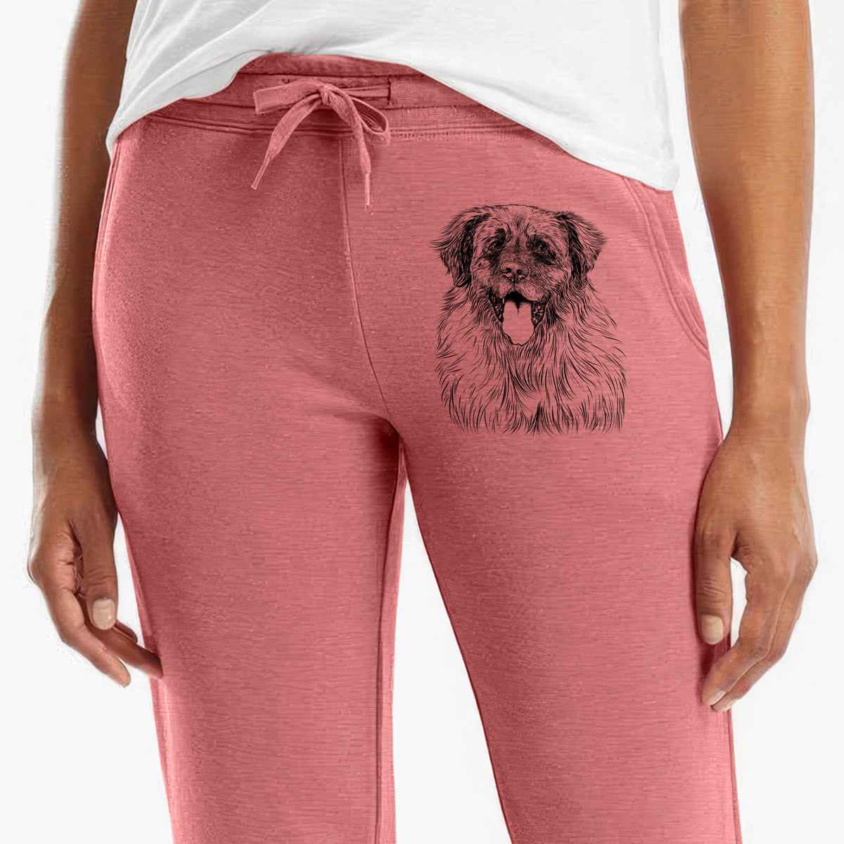 Bamboo the Leonberger - Women's Cali Wave Joggers