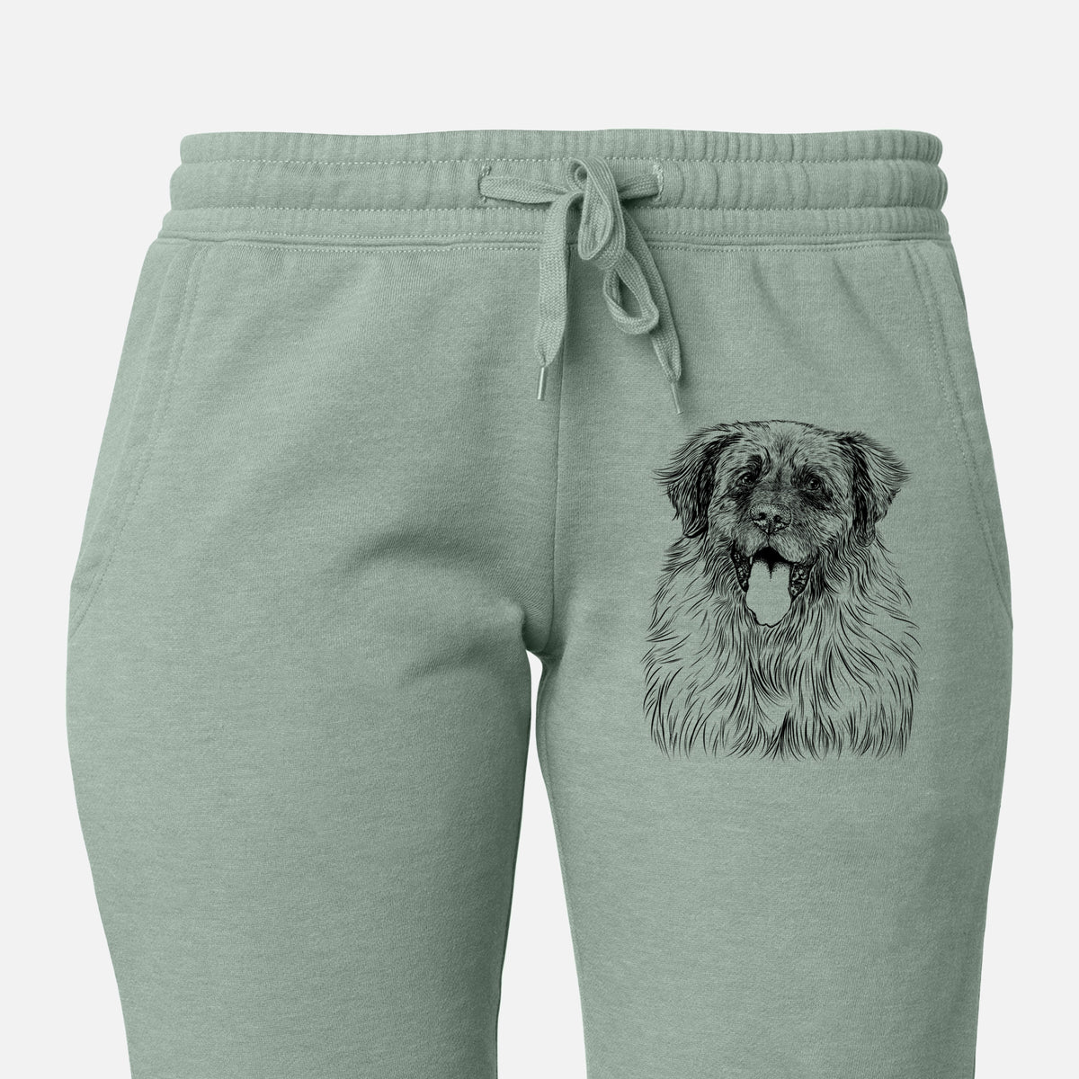 Bamboo the Leonberger - Women&#39;s Cali Wave Joggers