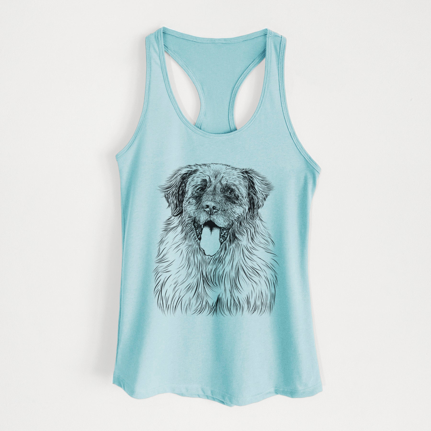 Bamboo the Leonberger - Women's Racerback Tanktop