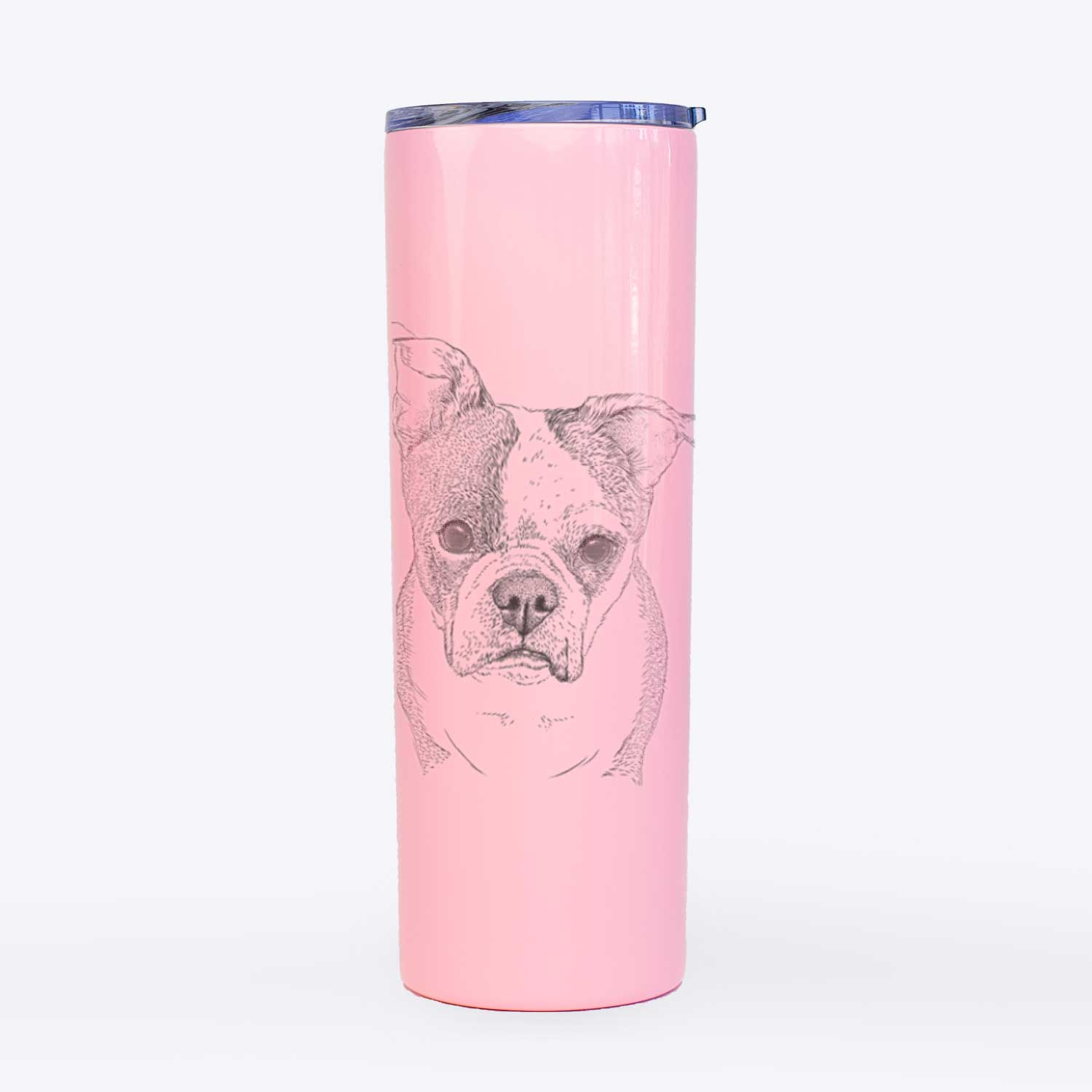 Bandit the Boston Terrier - 20oz Skinny Tumbler